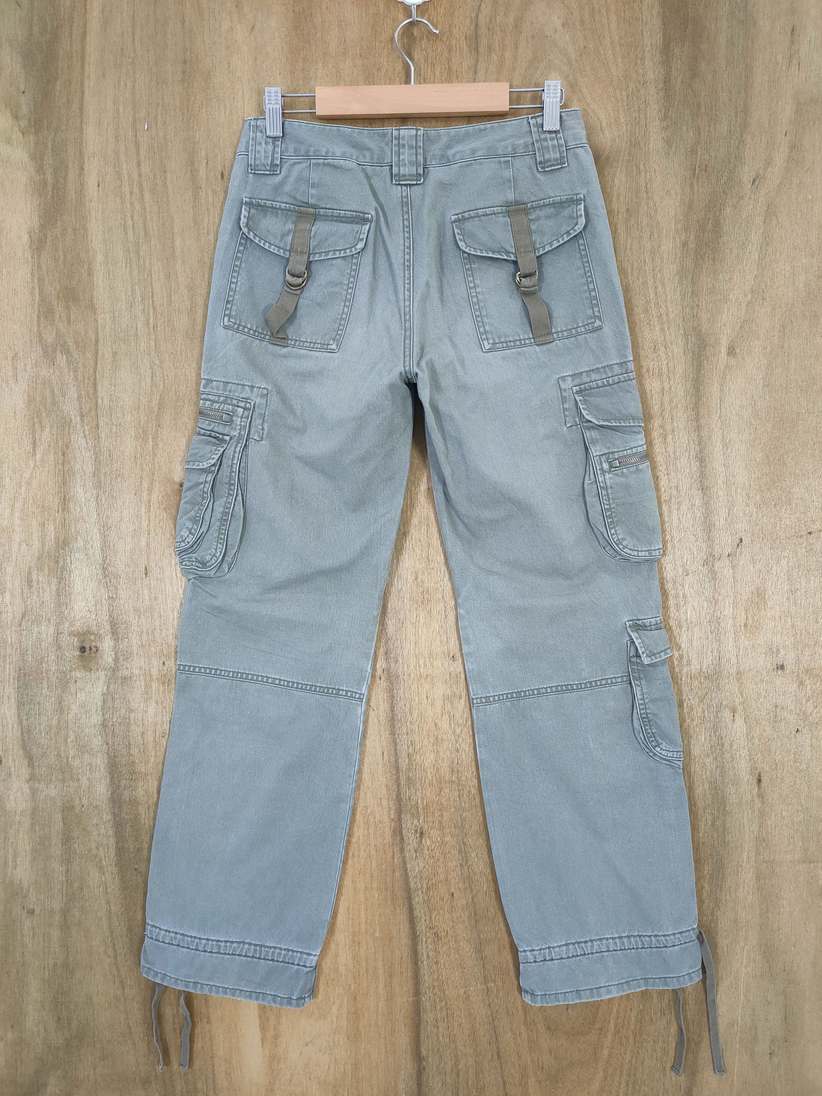 Japanese Brand VINTAGE 10 POCKET YISHION CARGO PANTS Size US 28 / EU 44 - 9 Thumbnail
