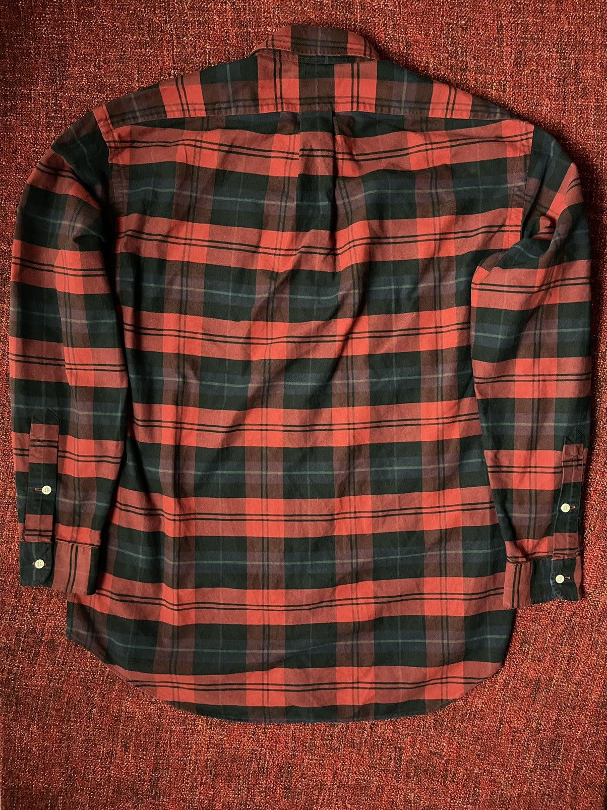 Flannel × Polo Ralph Lauren × Vintage Polo Bear Ralph Lauren vintage 90s tartan flannel shirt Size US M / EU 48-50 / 2 - 5 Thumbnail