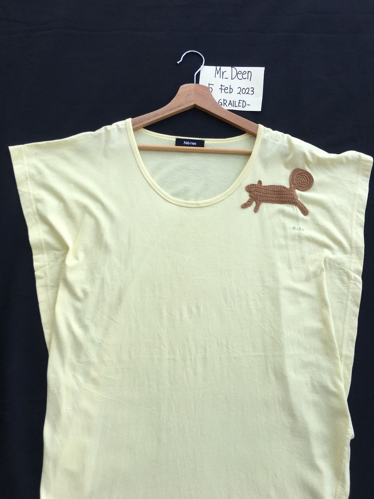 Issey Miyake Rare Design Ne net Issey Miyake Long Tshirt Size S / US 4 / IT 40 - 6 Thumbnail