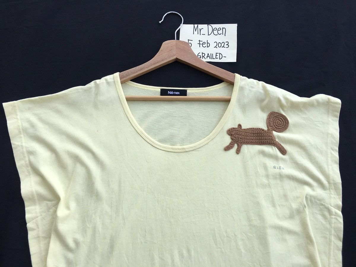 Issey Miyake Rare Design Ne net Issey Miyake Long Tshirt Size S / US 4 / IT 40 - 1 Thumbnail