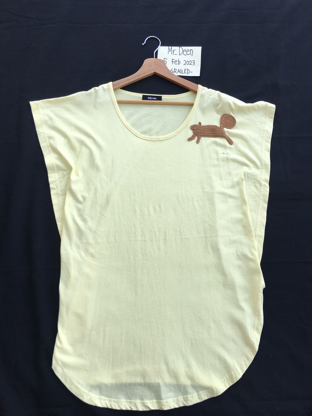 Issey Miyake Rare Design Ne net Issey Miyake Long Tshirt Size S / US 4 / IT 40 - 2 Thumbnail