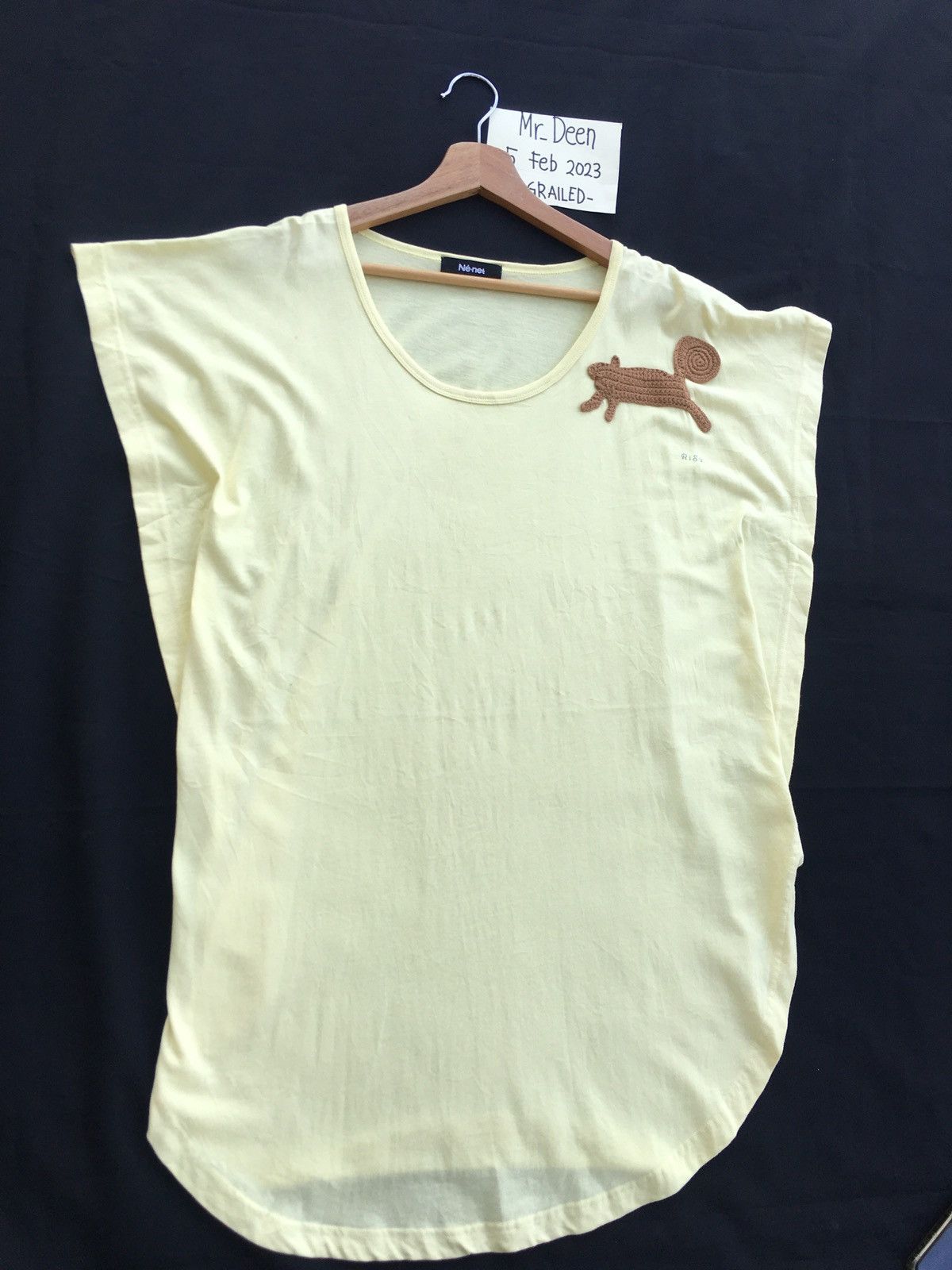 Issey Miyake Rare Design Ne net Issey Miyake Long Tshirt Size S / US 4 / IT 40 - 3 Thumbnail