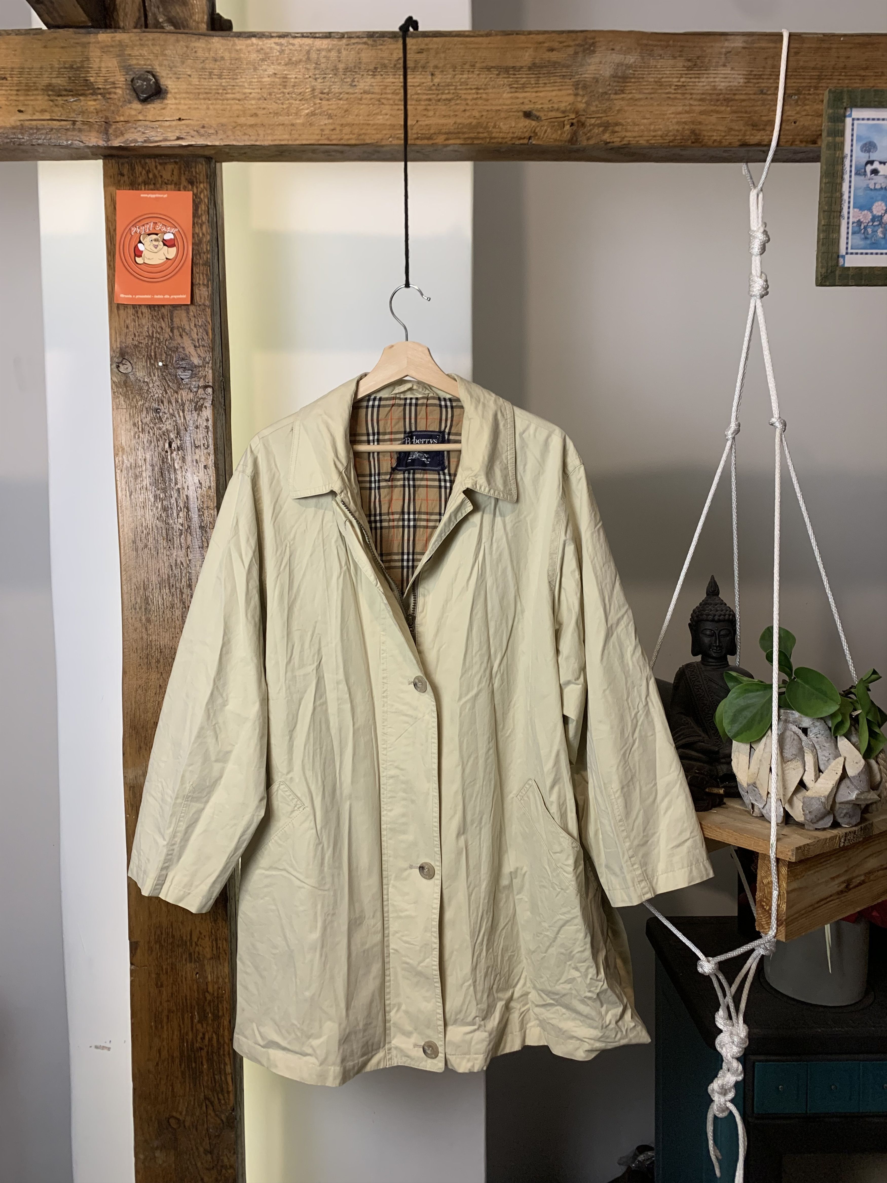 90s Burberrys Nova Check Coat