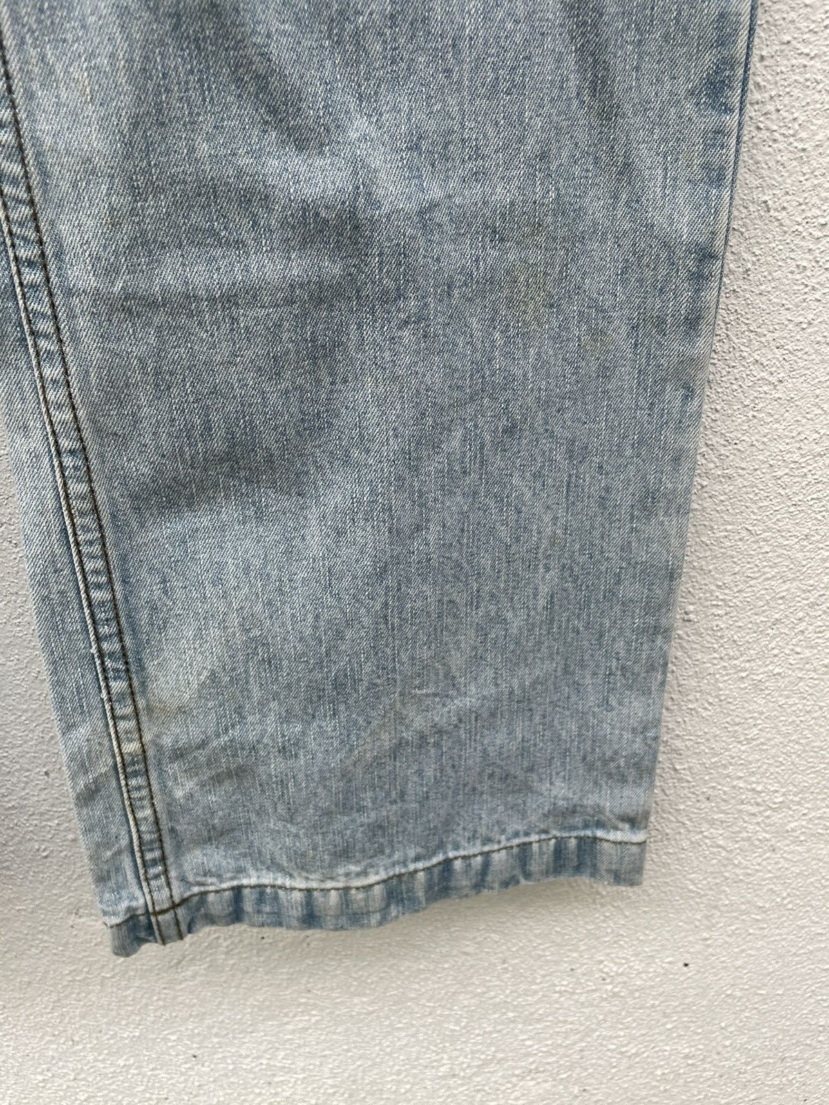Harley Davidson × Vintage Vintage Harley Davidson Flare Jeans Size US 34 / EU 50 - 7 Thumbnail