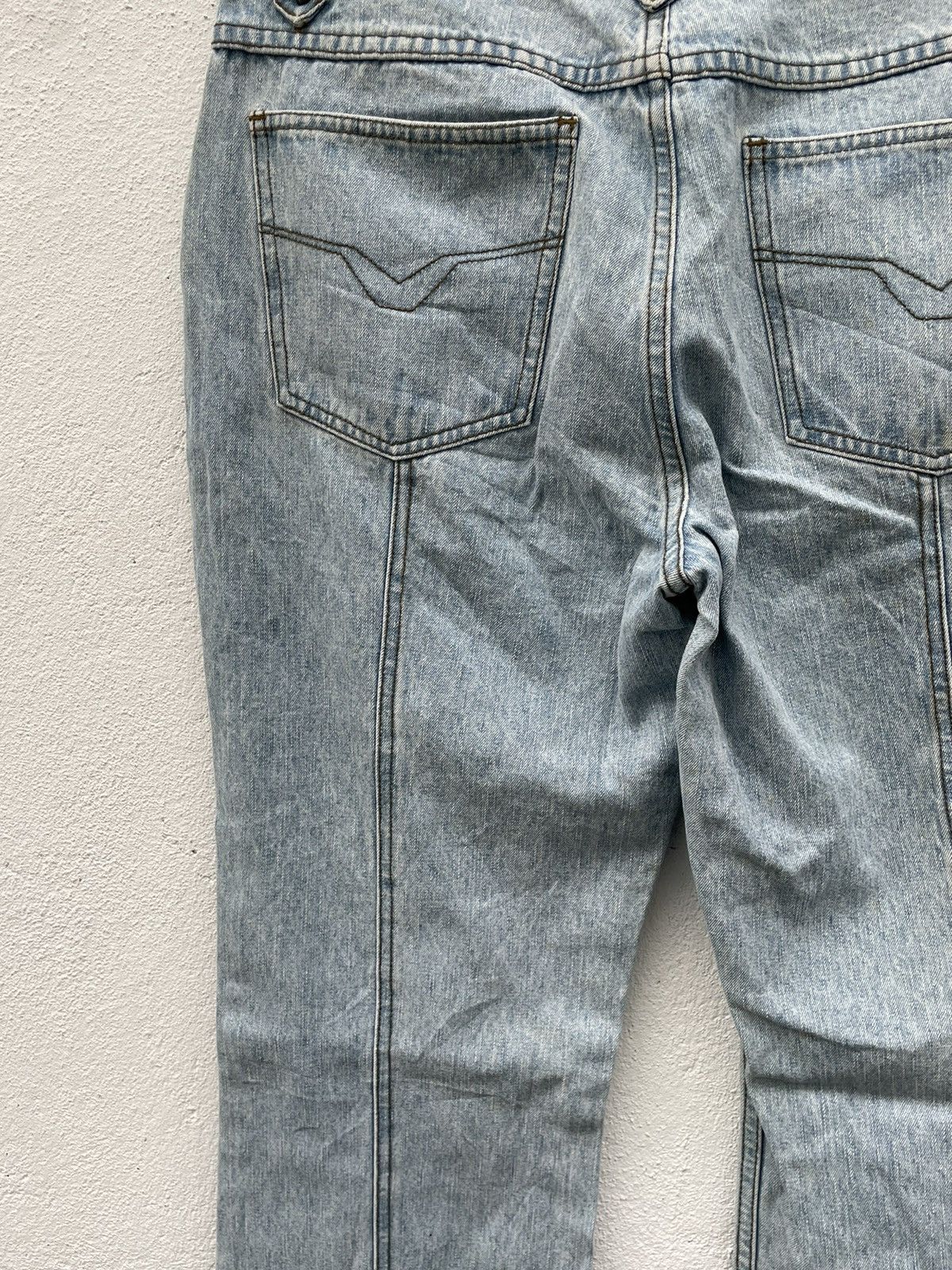 Harley Davidson × Vintage Vintage Harley Davidson Flare Jeans Size US 34 / EU 50 - 12 Thumbnail