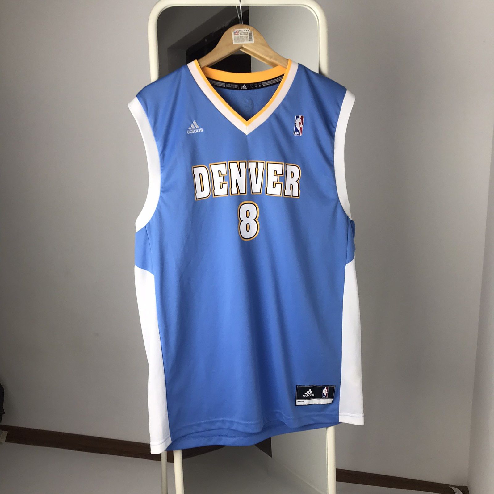 Adidas Adidas Danilo Gallinari DENVER NUGGETS NBA JERSEY 2012 L Size US L / EU 52-54 / 3 - 1 Thumbnail