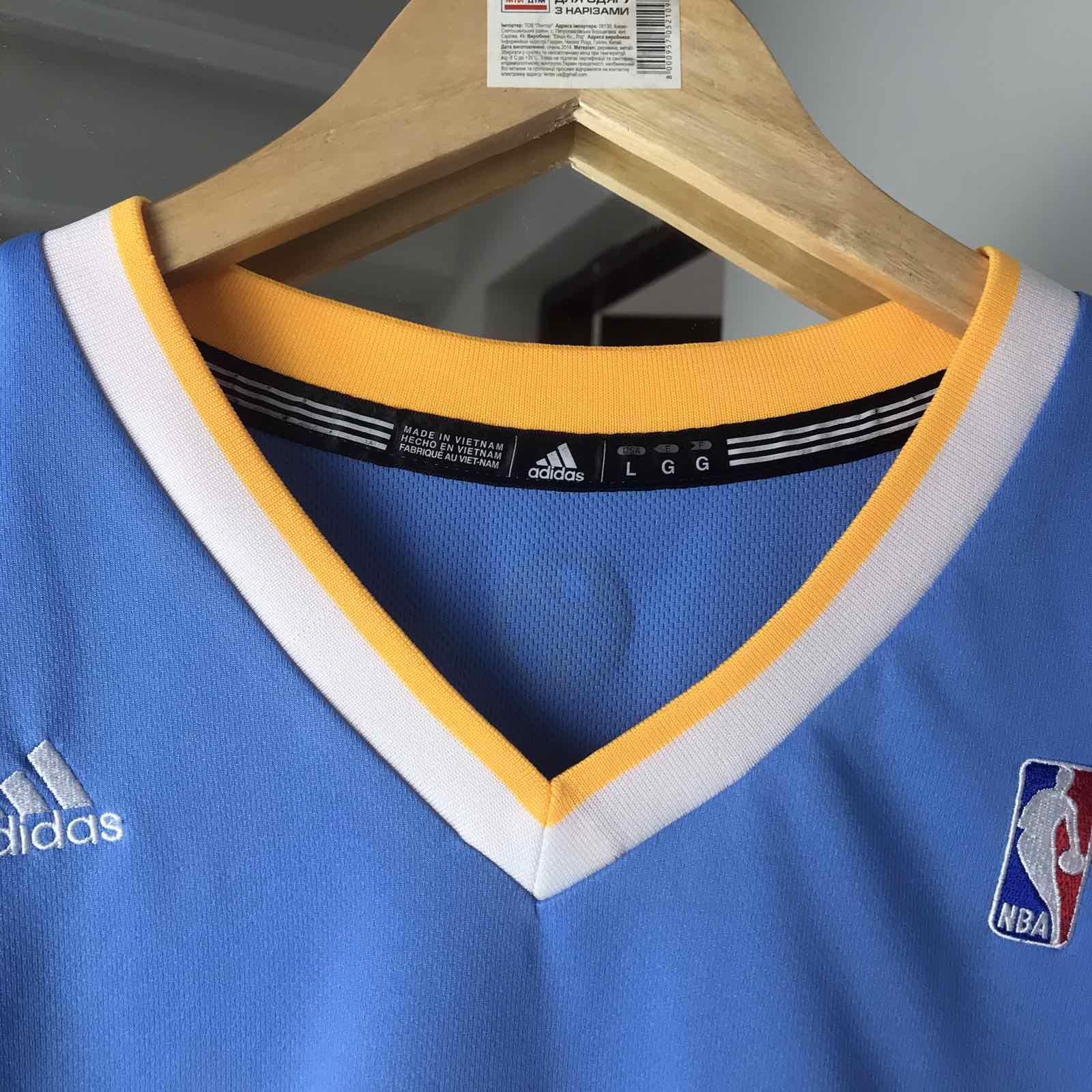 Adidas Adidas Danilo Gallinari DENVER NUGGETS NBA JERSEY 2012 L Size US L / EU 52-54 / 3 - 3 Thumbnail