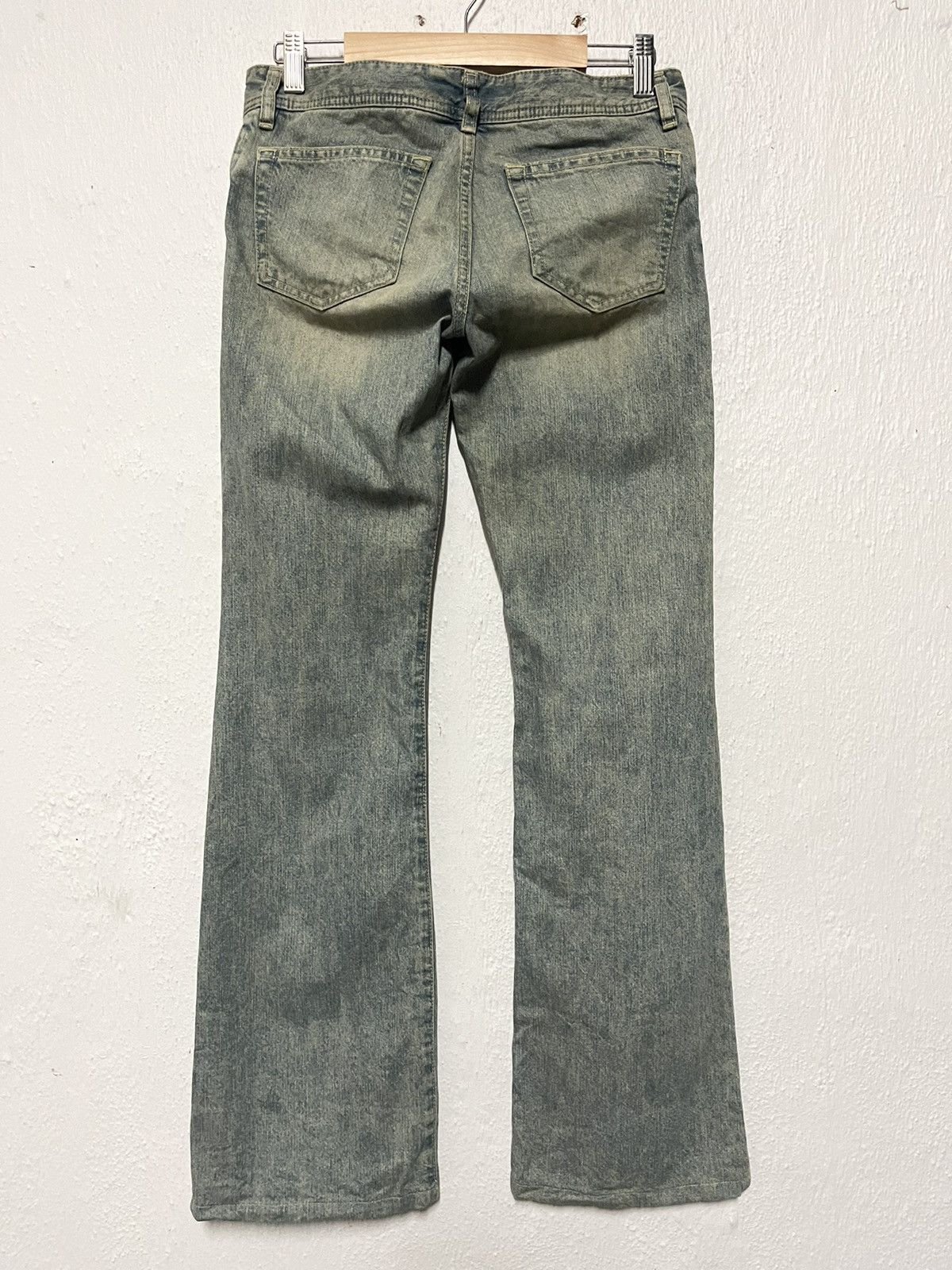 Japanese Brand × Vintage Vintage Thrashed Marginal Glamour Jeans Bootcut For Women Size 28" / US 6 / IT 42 - 5 Thumbnail
