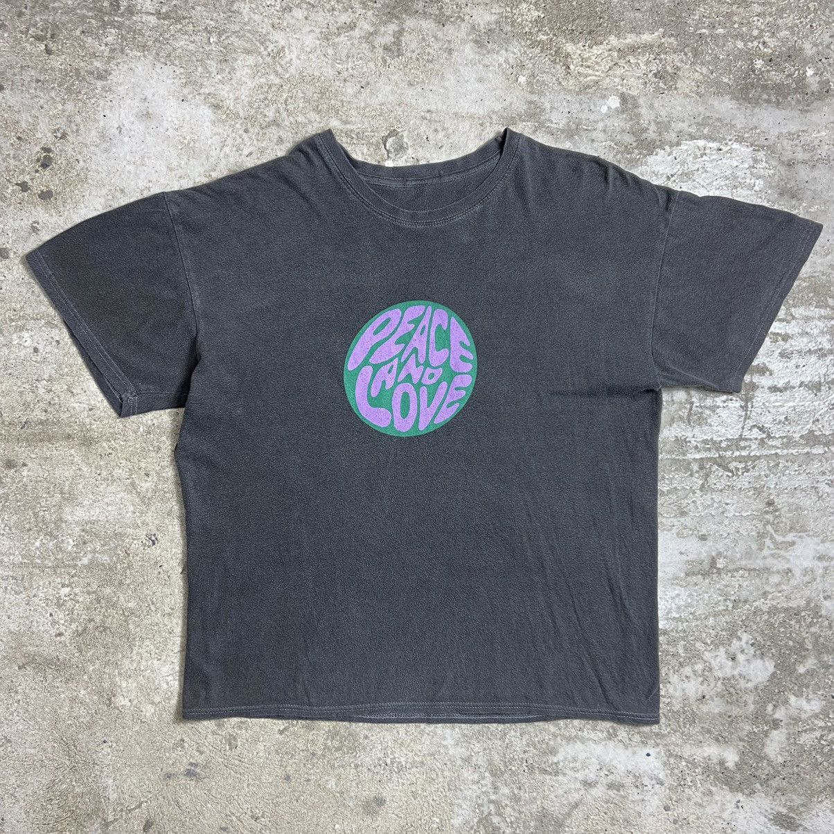 LSDworldpeace PEACE and LOVE - OVERSIZED BOXY FIT TEE - 813 Size US L / EU 52-54 / 3 - 1 Thumbnail