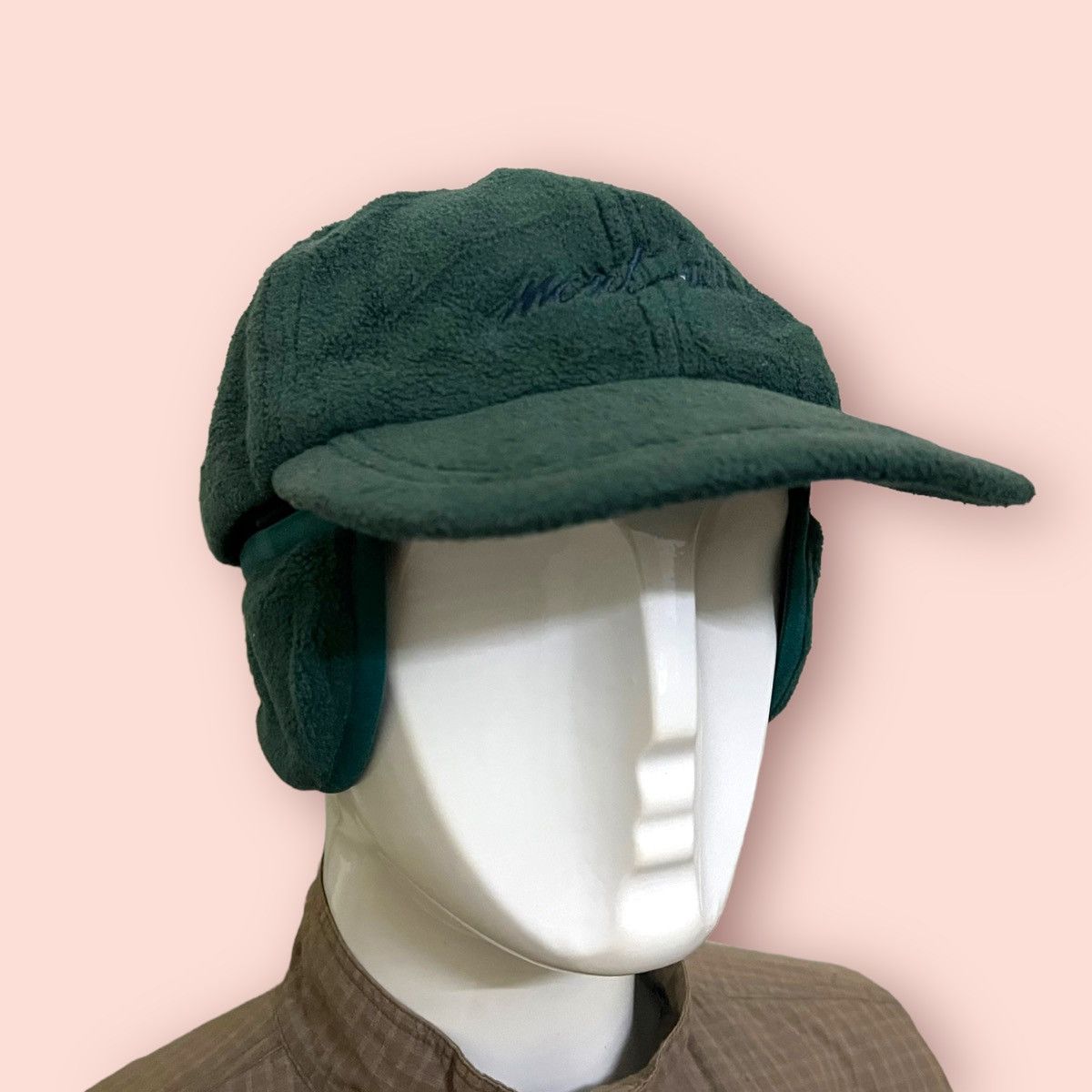 Montbell × Vintage VINTAGE MONTBELL EAR FLAP FLEECE FITTED HAT Size ONE SIZE - 4 Thumbnail