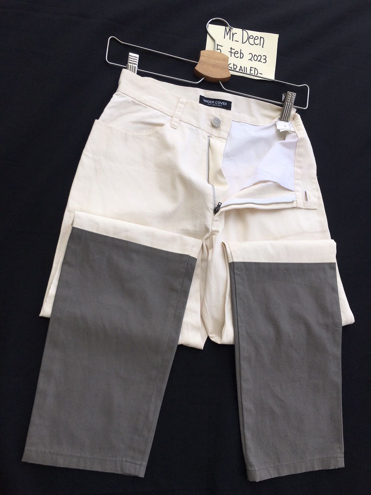 Undercover Rare Vintage 90s Two tone Undercover Casual Pants Size US 26 / EU 42 - 8 Thumbnail