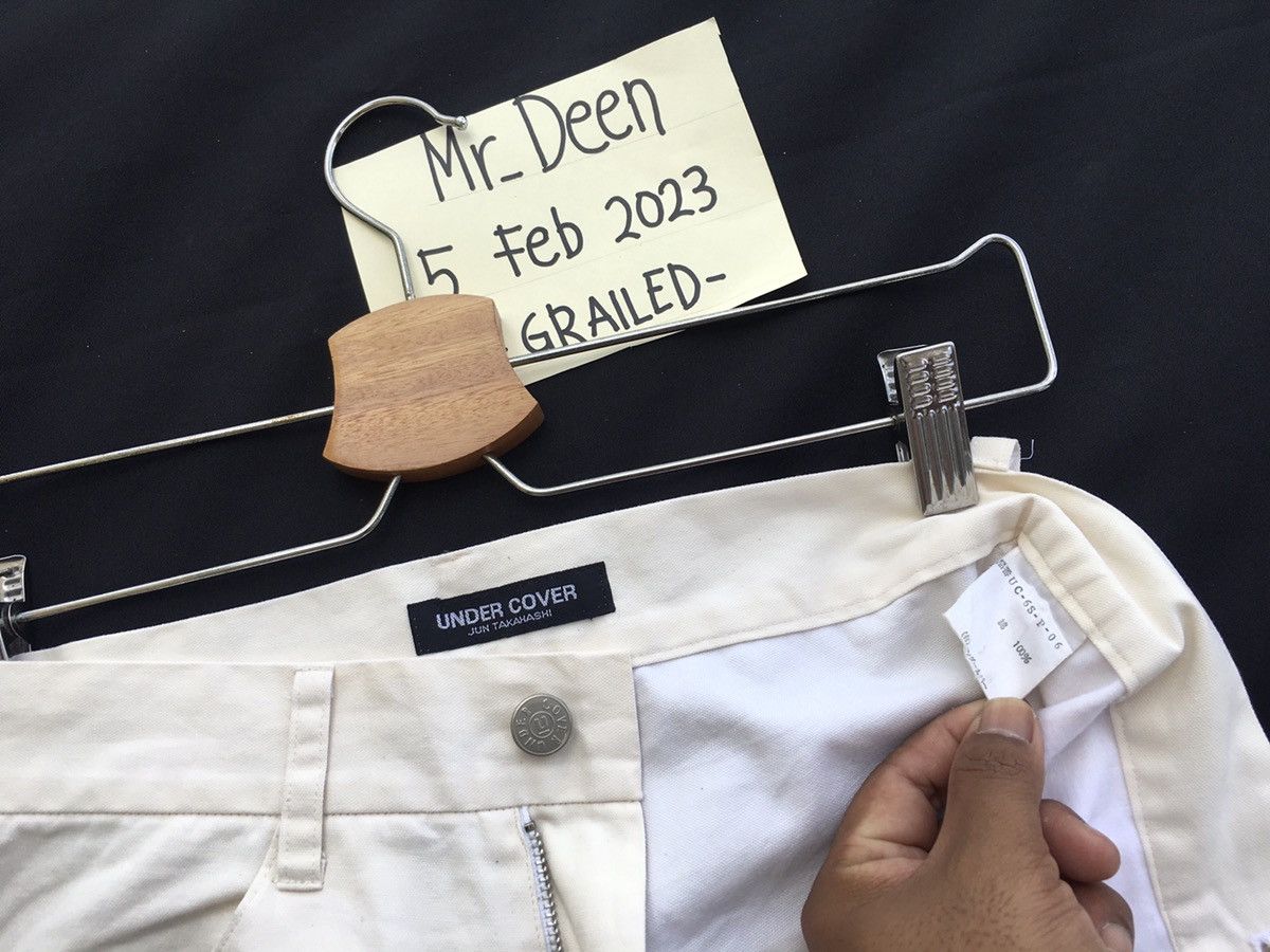 Undercover Rare Vintage 90s Two tone Undercover Casual Pants Size US 26 / EU 42 - 9 Thumbnail