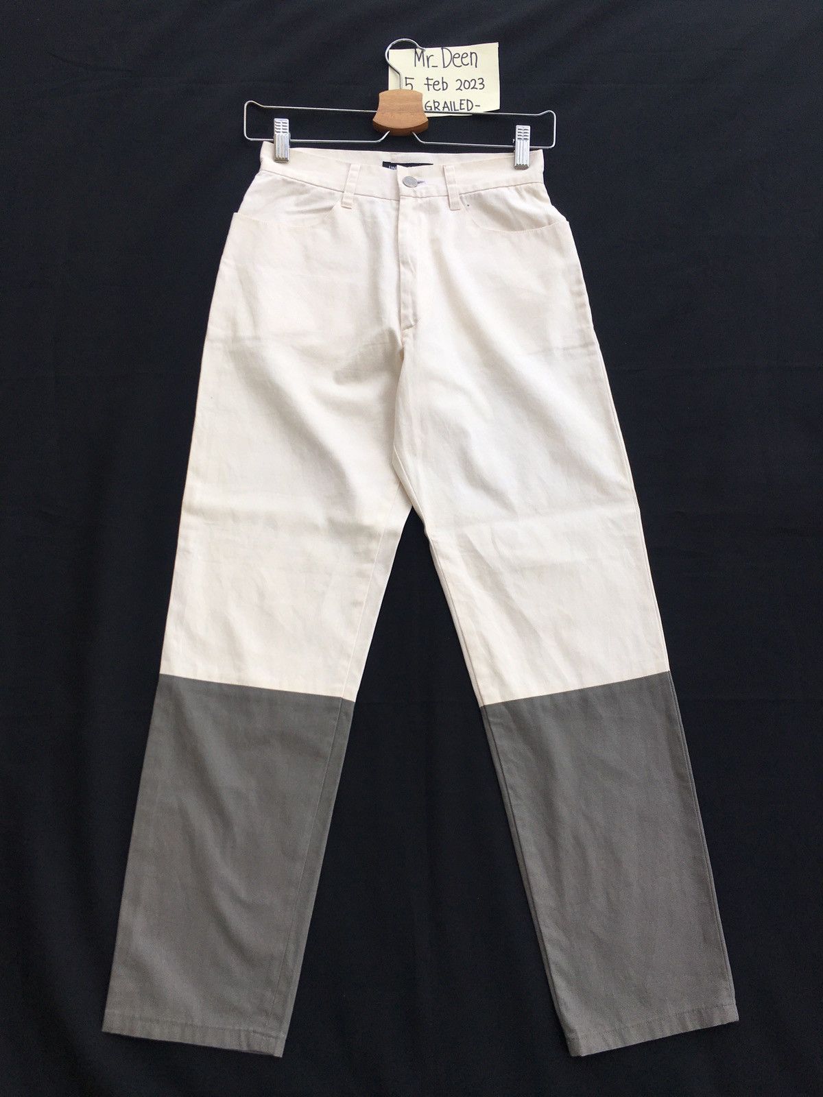 Undercover Rare Vintage 90s Two tone Undercover Casual Pants Size US 26 / EU 42 - 5 Thumbnail