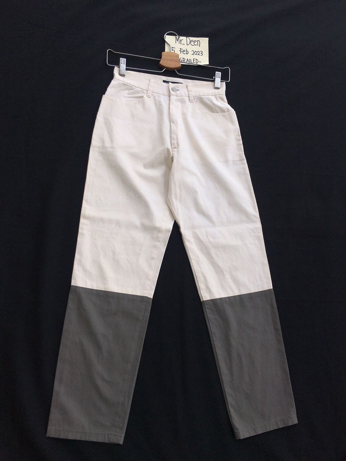 Undercover Rare Vintage 90s Two tone Undercover Casual Pants Size US 26 / EU 42 - 3 Thumbnail