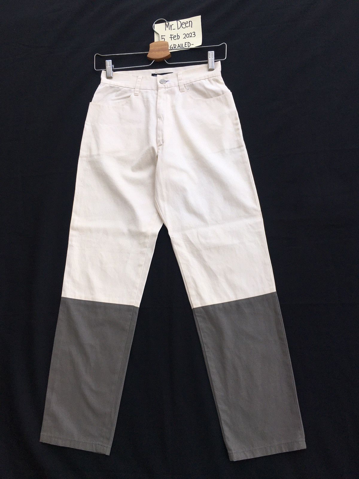 Undercover Rare Vintage 90s Two tone Undercover Casual Pants Size US 26 / EU 42 - 4 Thumbnail