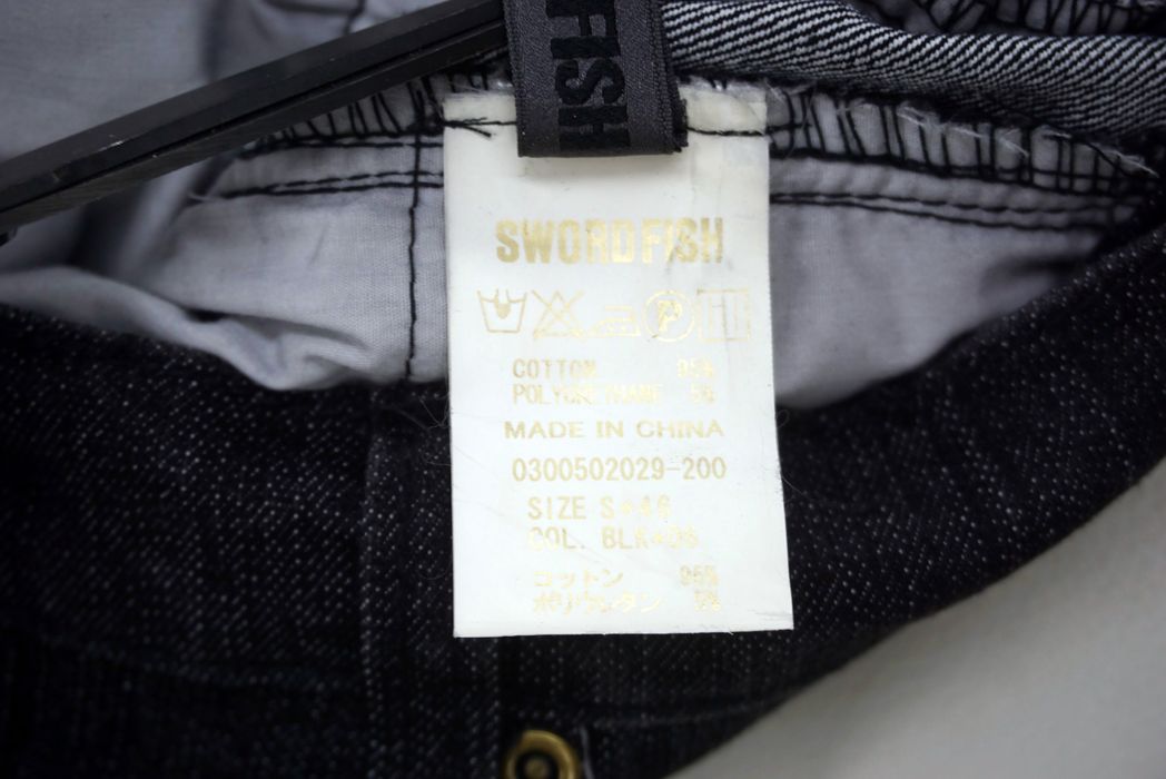 Japanese Brand Swordfish Cargo Skinny Punk Goth Bondage Pants Zipper