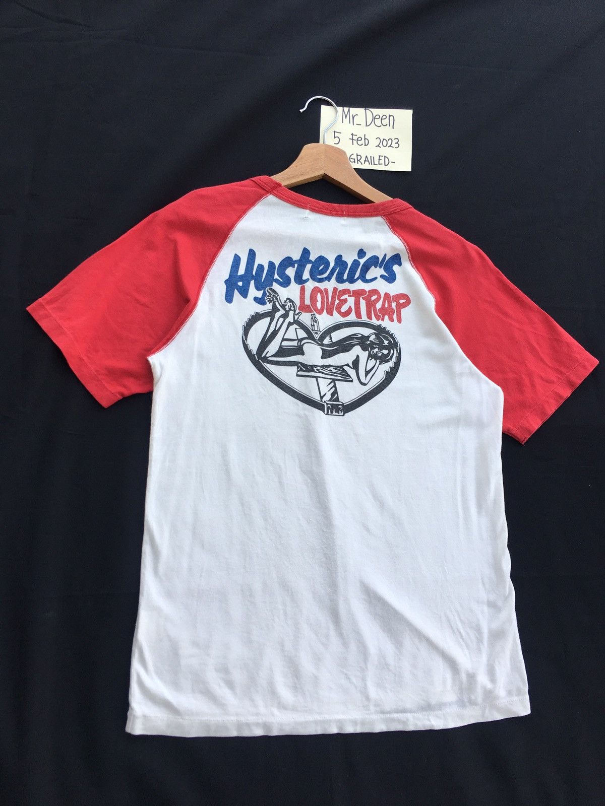 Hysteric Glamour Rare Vintage Hysteric Glamour Lovetrap Tshirt Size US S / EU 44-46 / 1 - 3 Thumbnail