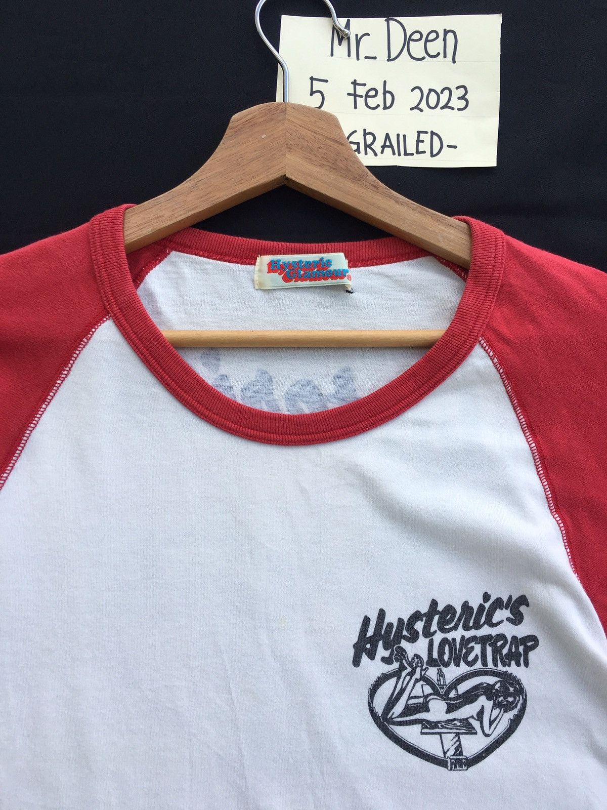 Hysteric Glamour Rare Vintage Hysteric Glamour Lovetrap Tshirt Size US S / EU 44-46 / 1 - 11 Thumbnail