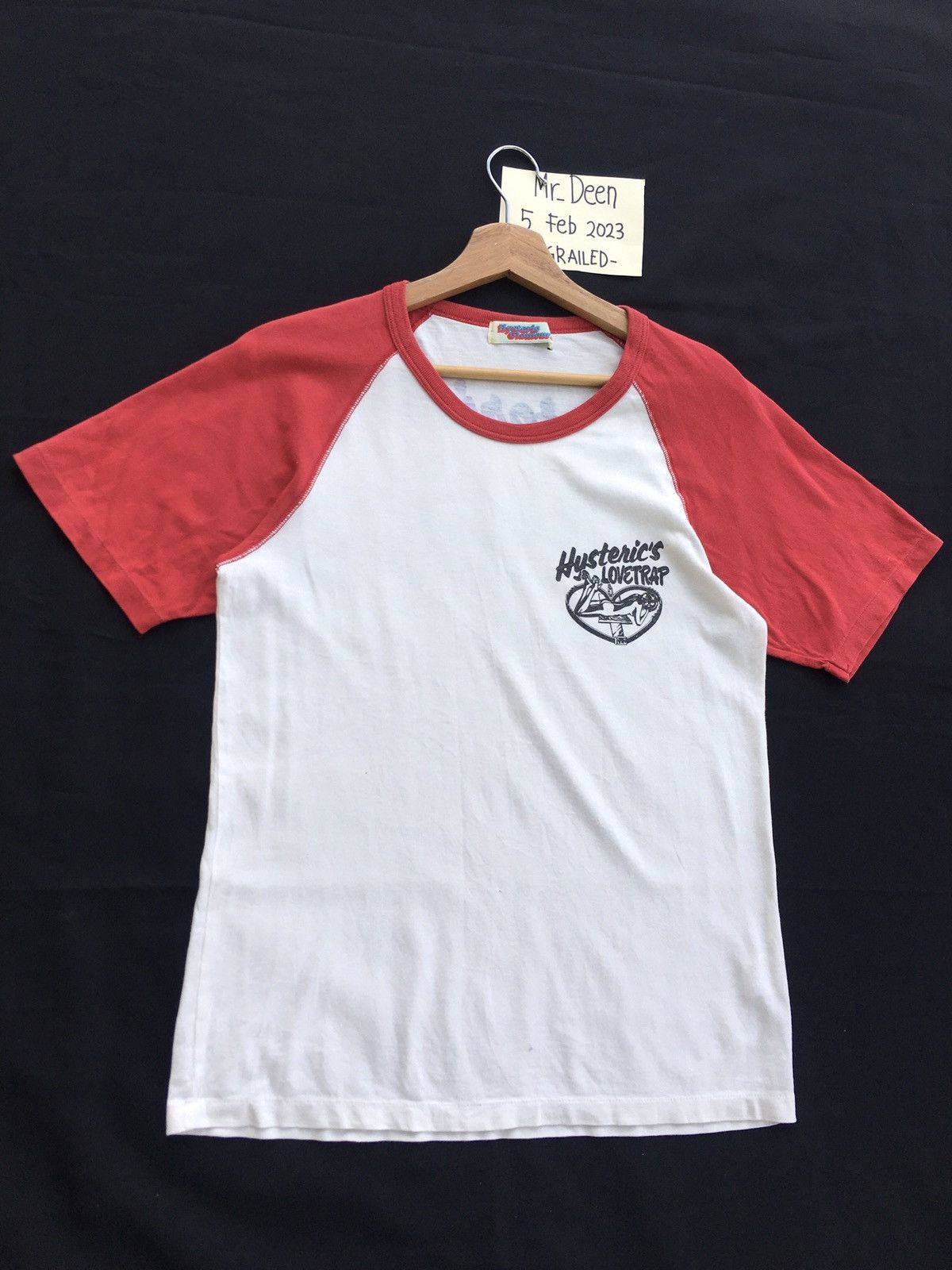 Hysteric Glamour Rare Vintage Hysteric Glamour Lovetrap Tshirt Size US S / EU 44-46 / 1 - 8 Thumbnail