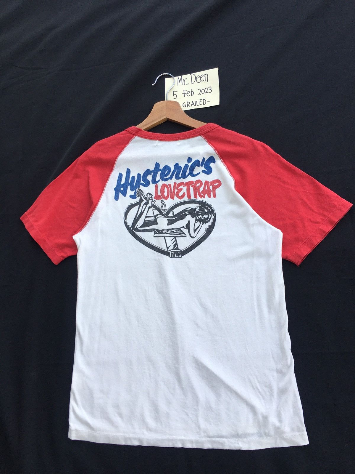 Hysteric Glamour Rare Vintage Hysteric Glamour Lovetrap Tshirt Size US S / EU 44-46 / 1 - 4 Thumbnail