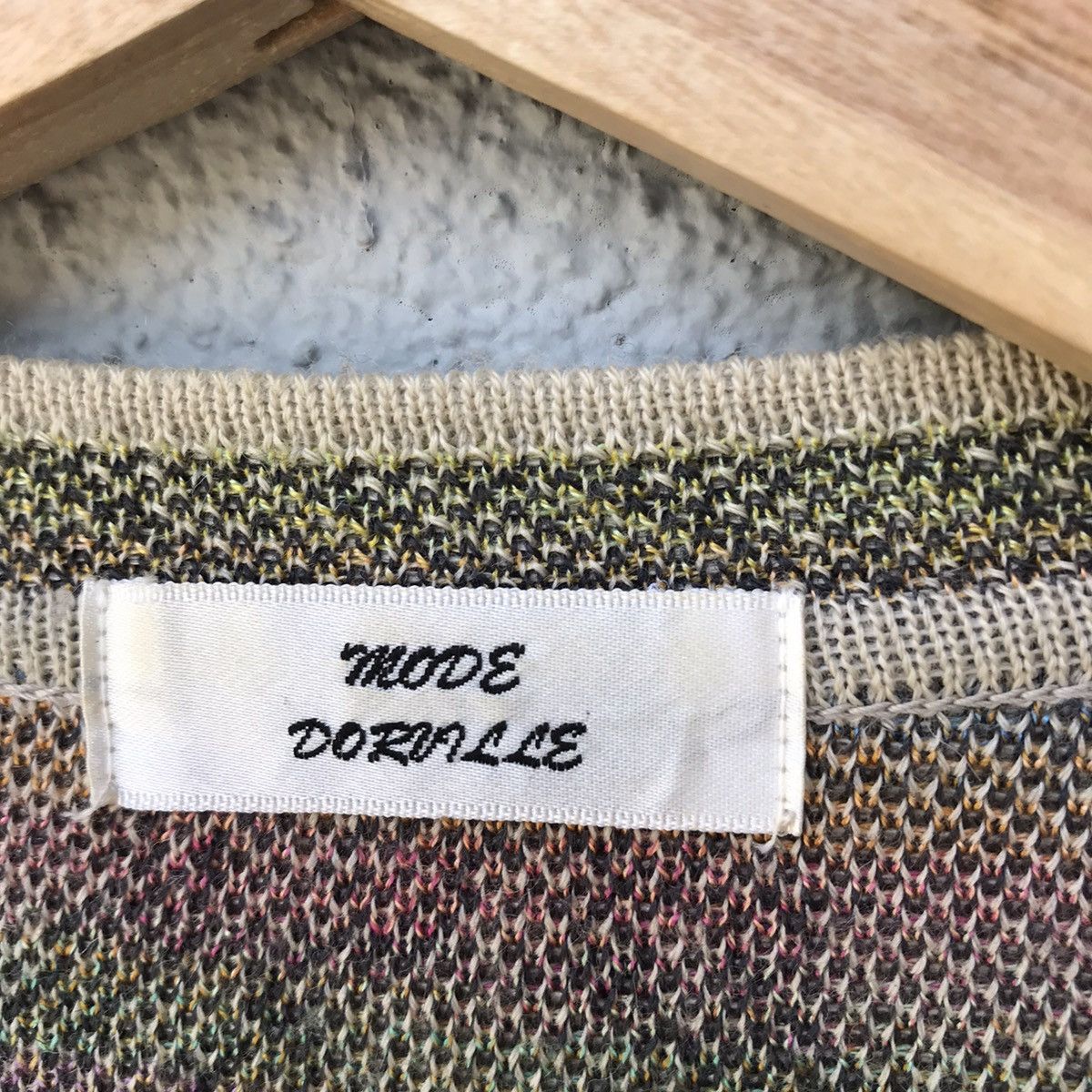 Aran Isles Knitwear STEALS💥Vintage Mode Doruille Chain Monogram Knitwear Size US M / EU 48-50 / 2 - 7 Thumbnail