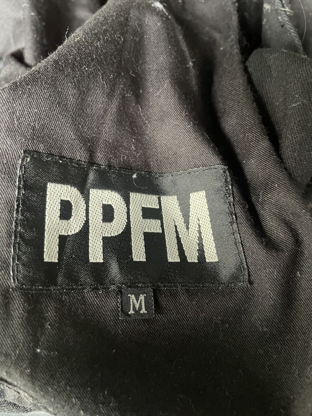 PPFM PPFM Embroidered Monogram Design Pants Size US 31 - 16 Thumbnail