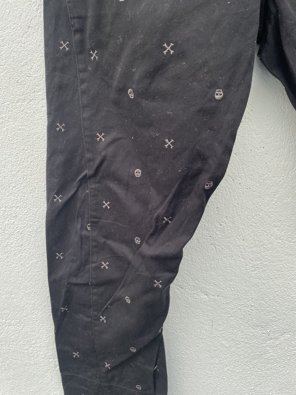PPFM PPFM Embroidered Monogram Design Pants Size US 31 - 5 Thumbnail