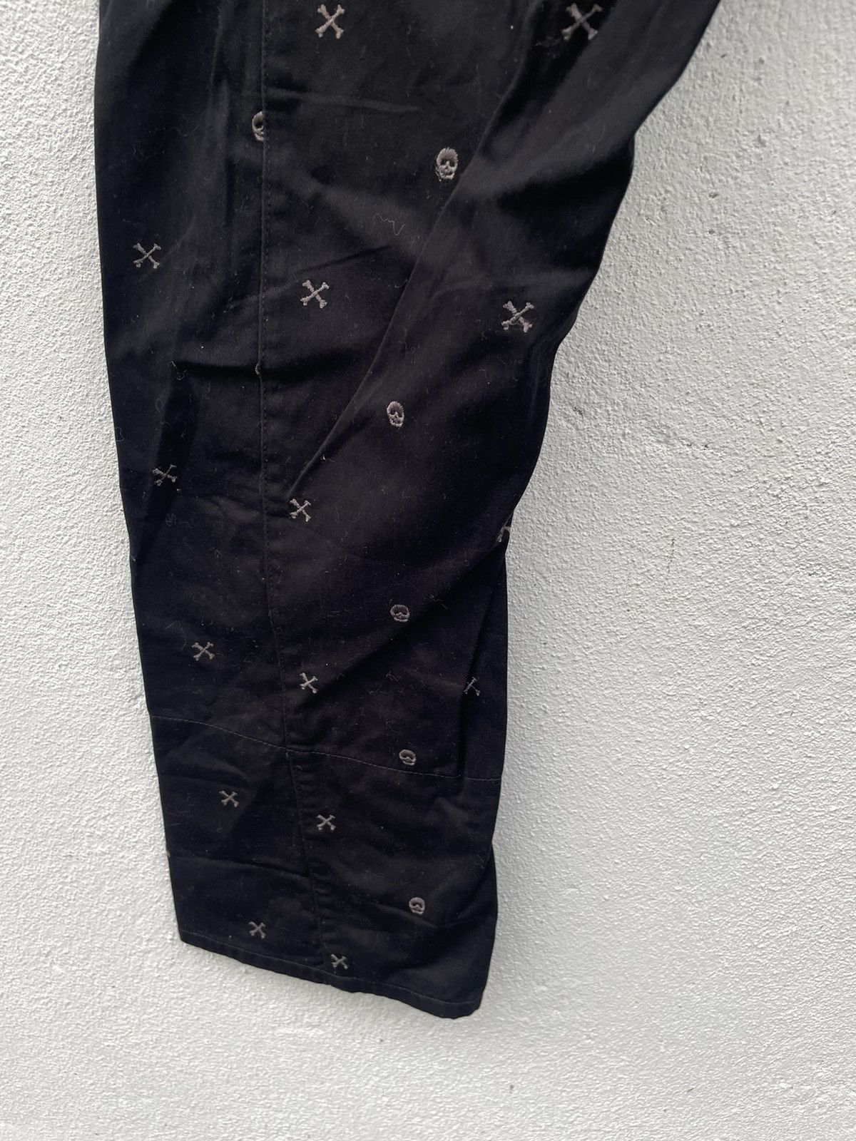 PPFM PPFM Embroidered Monogram Design Pants Size US 31 - 6 Thumbnail