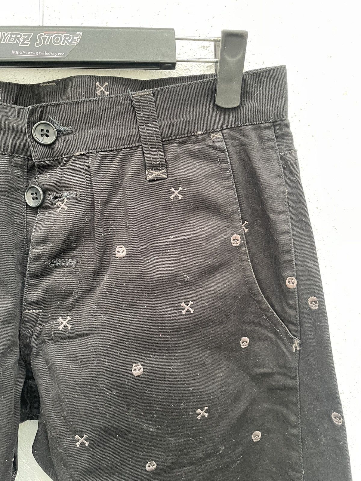 PPFM PPFM Embroidered Monogram Design Pants Size US 31 - 3 Thumbnail