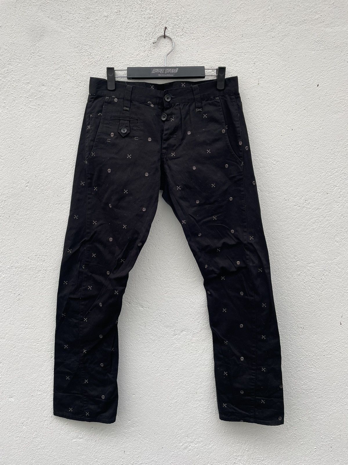 PPFM Embroidered Monogram Design Pants