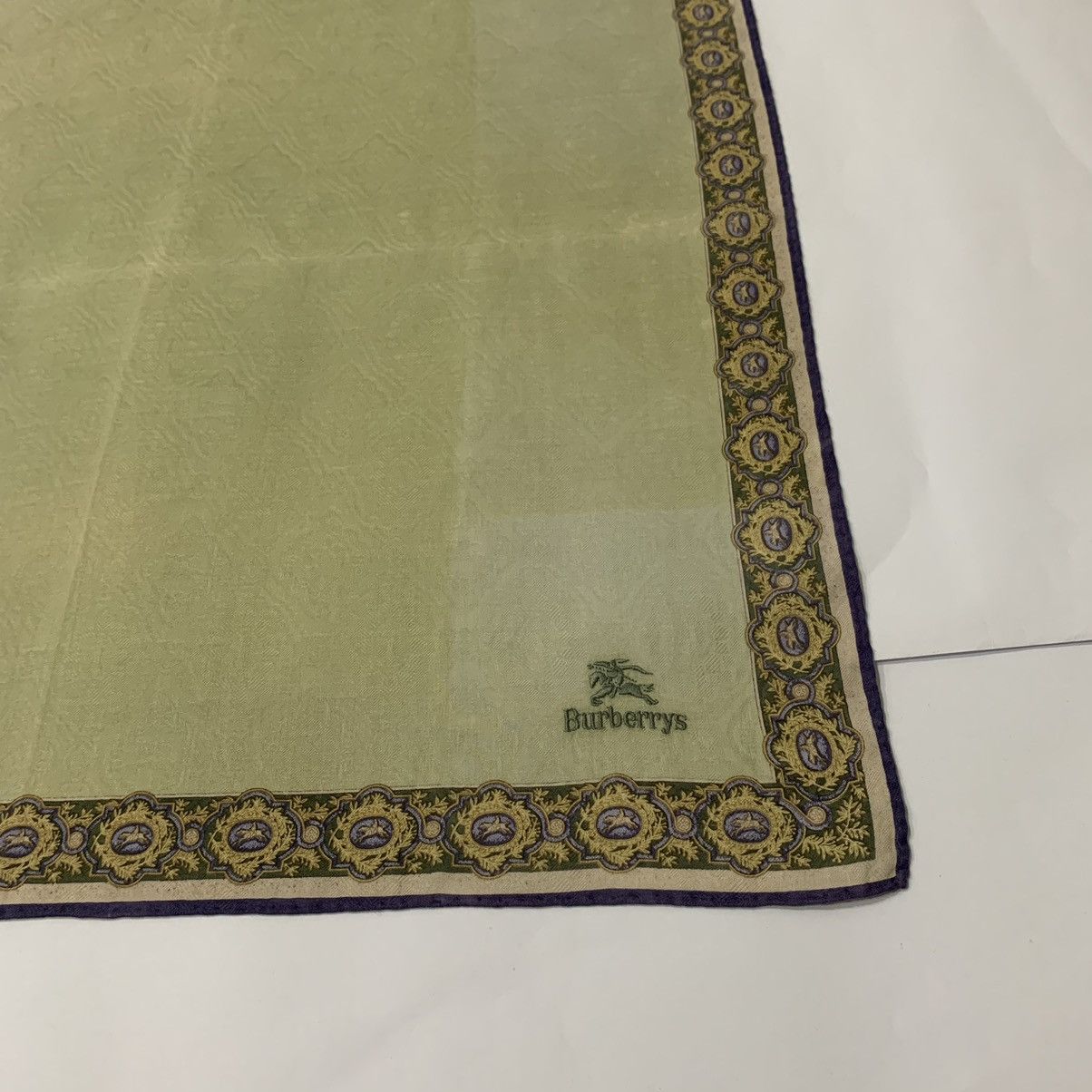 Burberry × Vintage BURBERRYS handkerchief bandana handky neckerchief small logo Size ONE SIZE - 6 Thumbnail