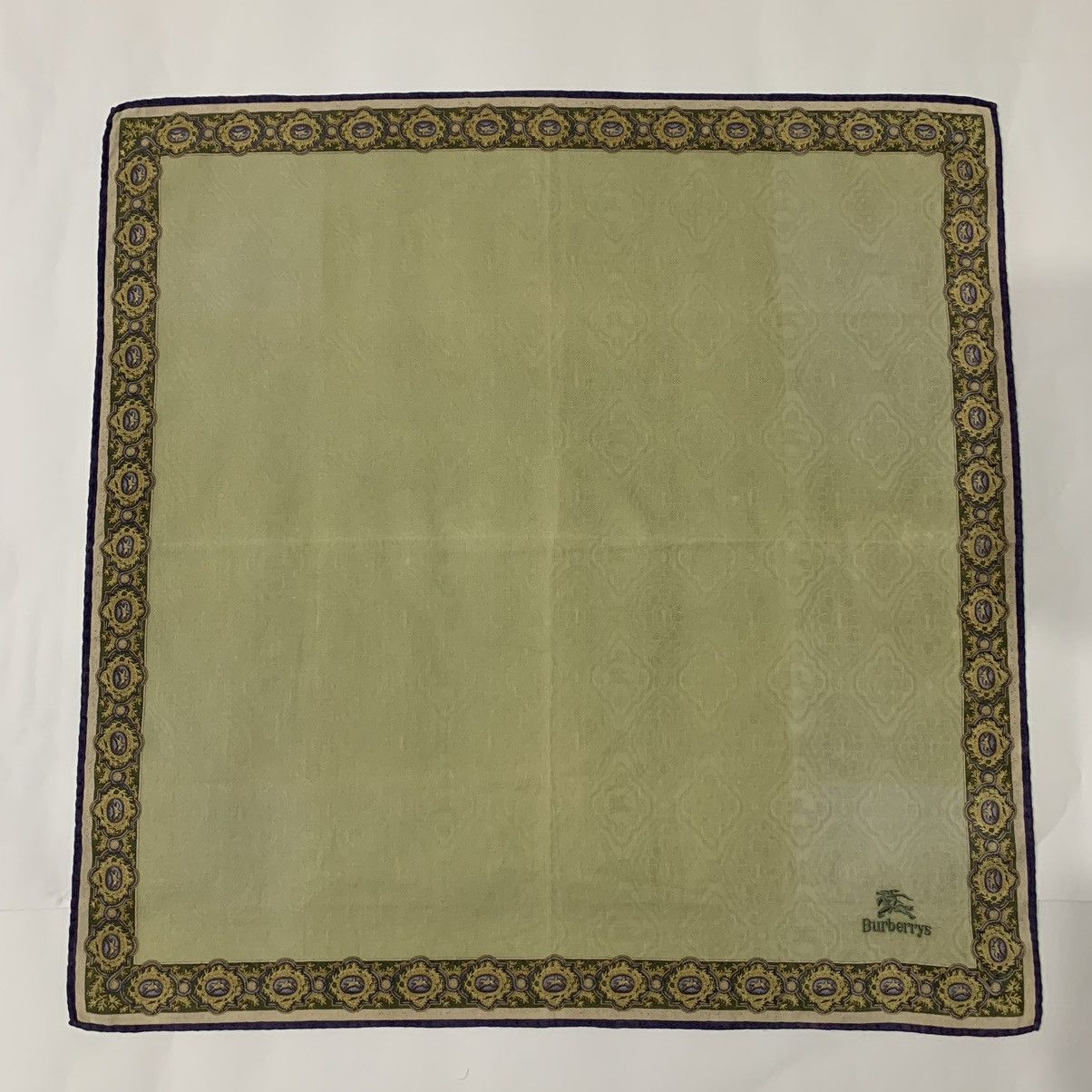 Burberry × Vintage BURBERRYS handkerchief bandana handky neckerchief small logo Size ONE SIZE - 5 Thumbnail