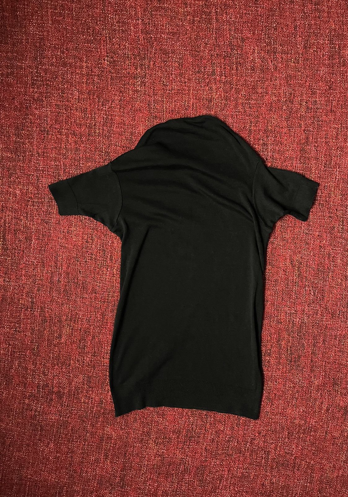 Y’s by Yohji Yamamoto avant garde short sleeve sweater