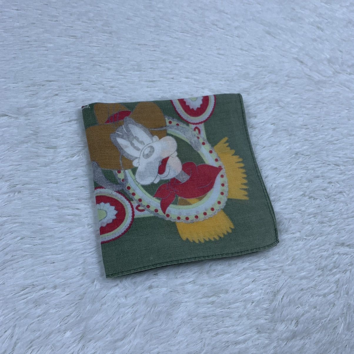 Disney × Mickey Mouse GOOFY bandana handkerchief handky paisley design Size ONE SIZE - 7 Thumbnail