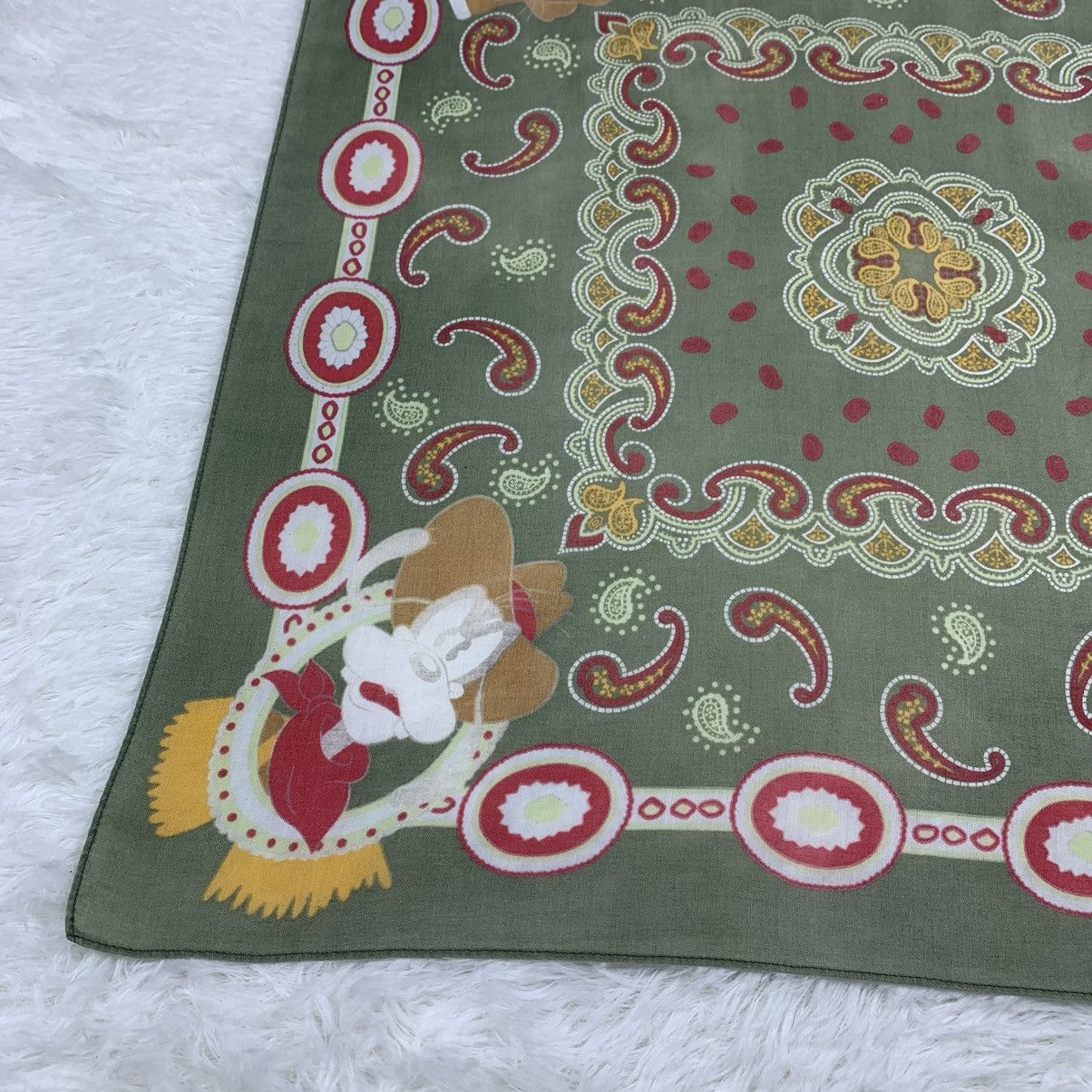 Disney × Mickey Mouse GOOFY bandana handkerchief handky paisley design Size ONE SIZE - 10 Thumbnail