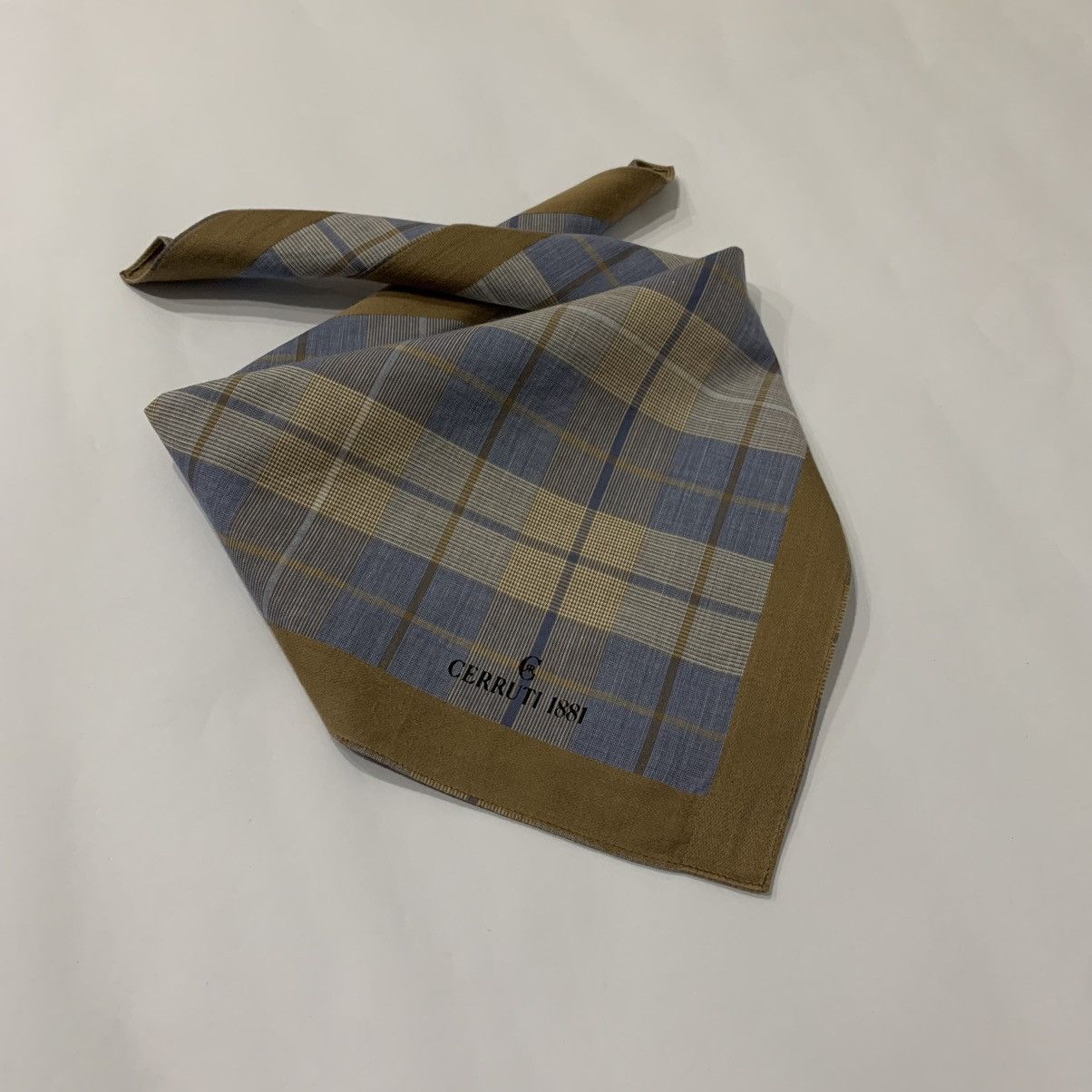 Cerruti 1881 × Designer CERRUTI 1881 handkerchief bandana handky Size ONE SIZE - 2 Thumbnail