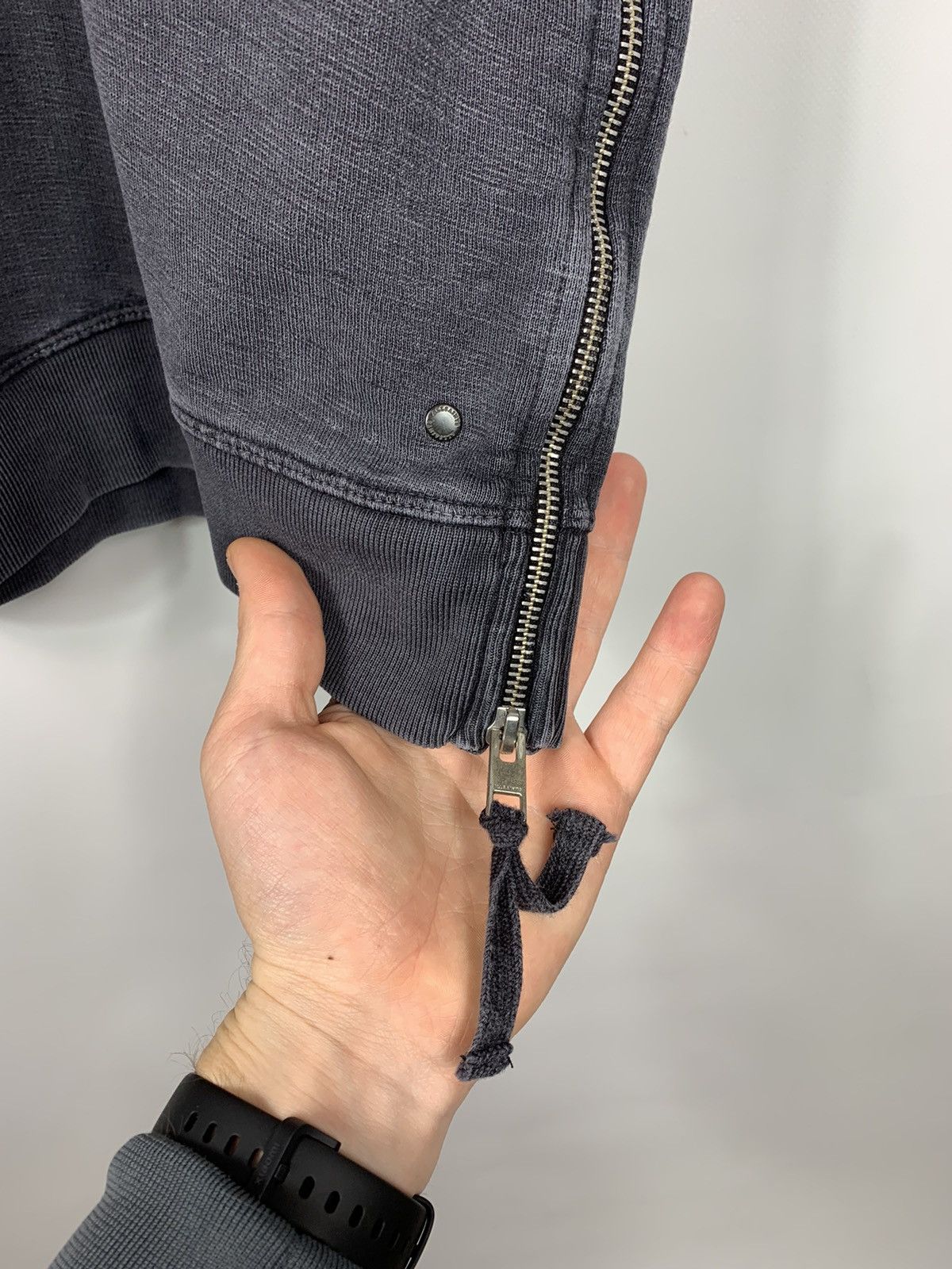 Allsaints Allsaints sweatshirt oversized gray Size M Size US M / EU 48-50 / 2 - 7 Thumbnail