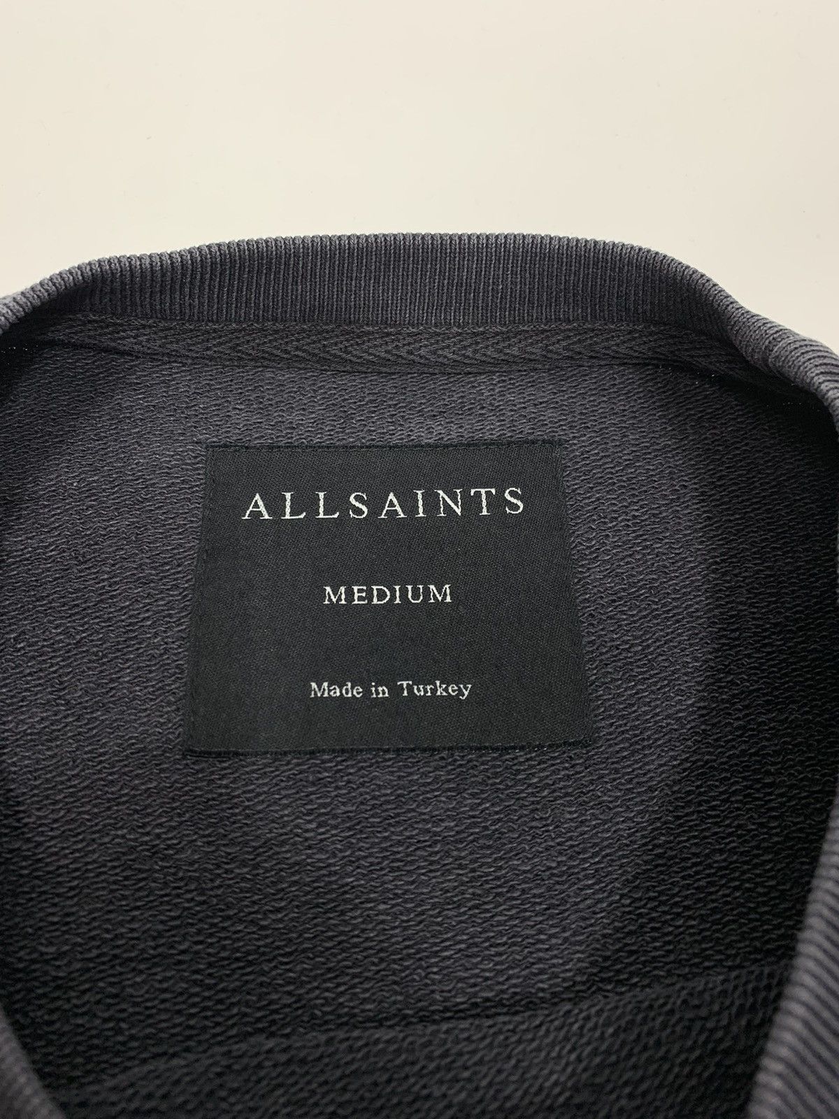 Allsaints Allsaints sweatshirt oversized gray Size M Size US M / EU 48-50 / 2 - 14 Thumbnail