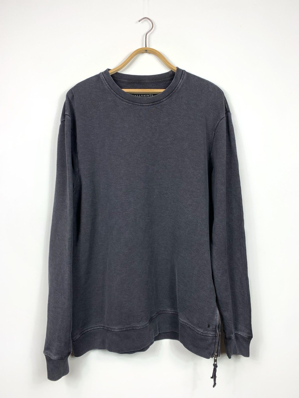 Allsaints Allsaints sweatshirt oversized gray Size M Size US M / EU 48-50 / 2 - 1 Thumbnail