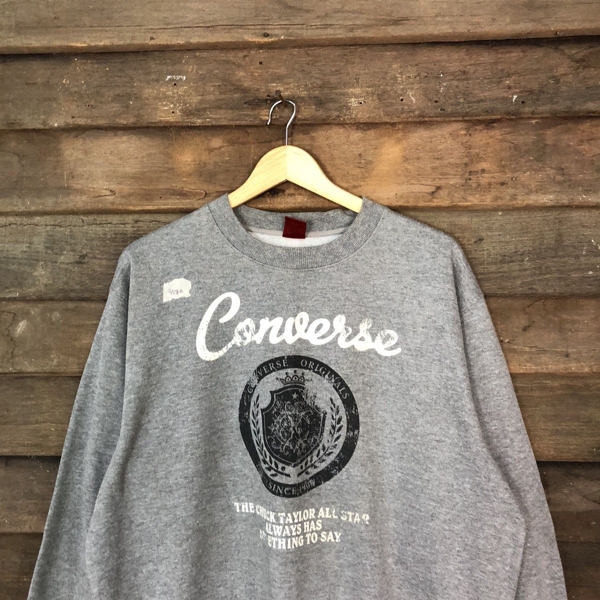 Converse Converse vintage Grey Sweatshirt #458B Size US XL / EU 56 / 4 - 2 Thumbnail