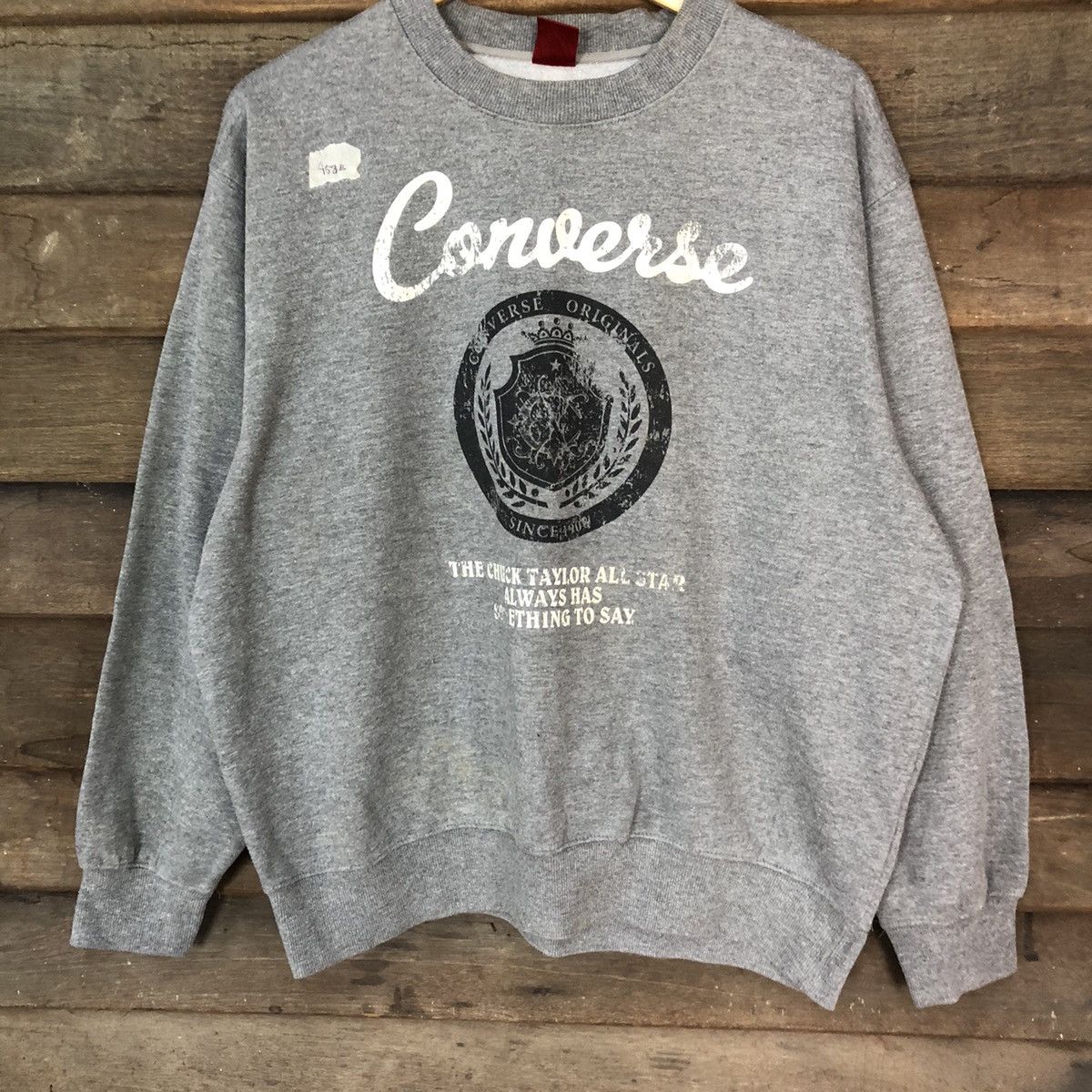 Converse Converse vintage Grey Sweatshirt #458B Size US XL / EU 56 / 4 - 3 Thumbnail