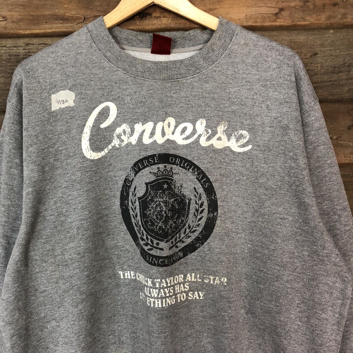 Converse Converse vintage Grey Sweatshirt #458B Size US XL / EU 56 / 4 - 6 Thumbnail