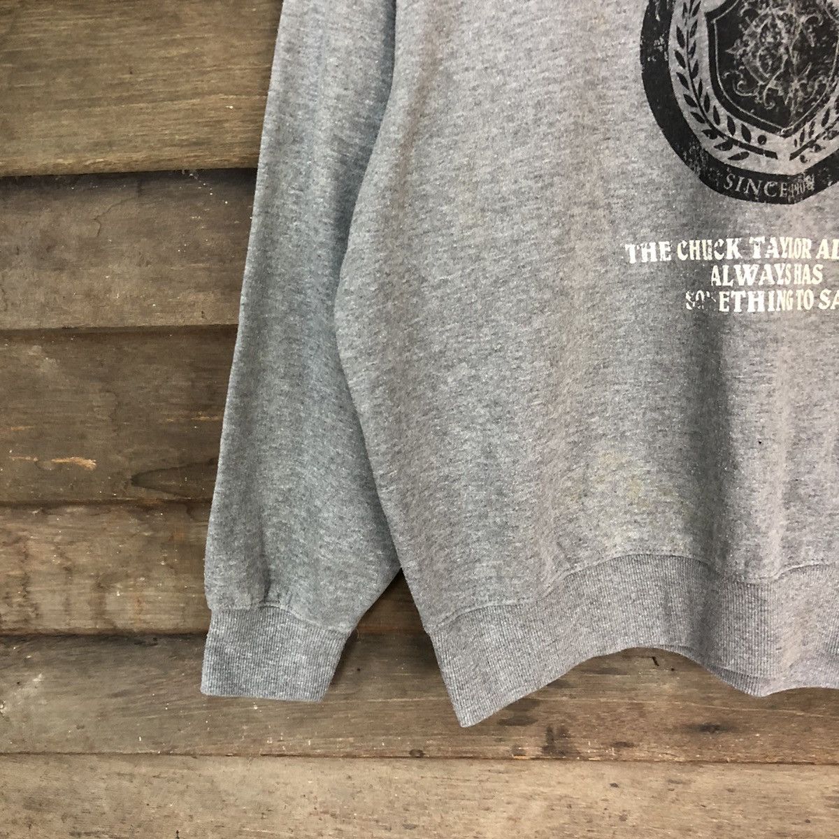 Converse Converse vintage Grey Sweatshirt #458B Size US XL / EU 56 / 4 - 4 Thumbnail