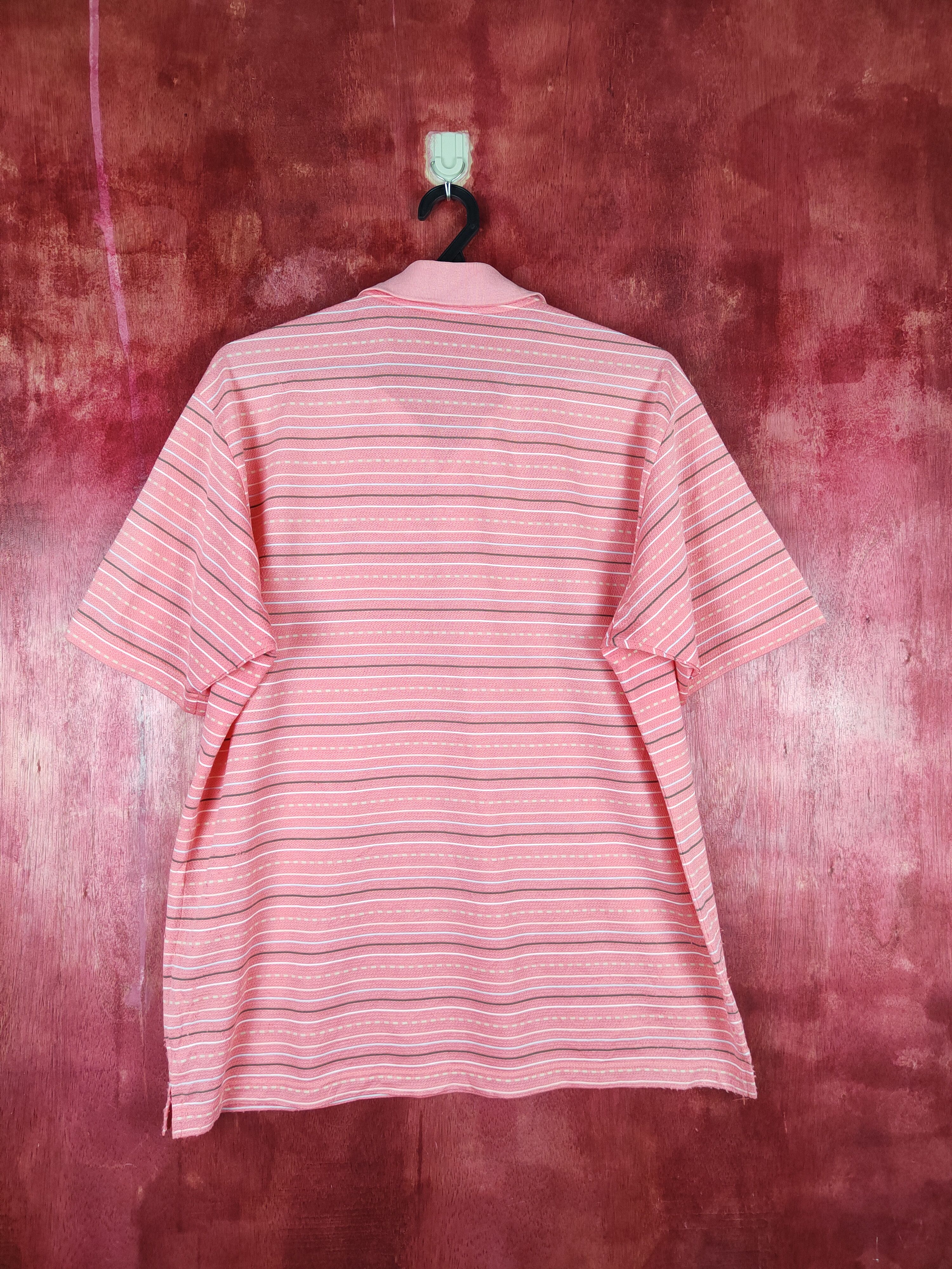 Vintage Munsingwear Peach Stripe Polos #S655 Size US L / EU 52-54 / 3 - 8 Thumbnail