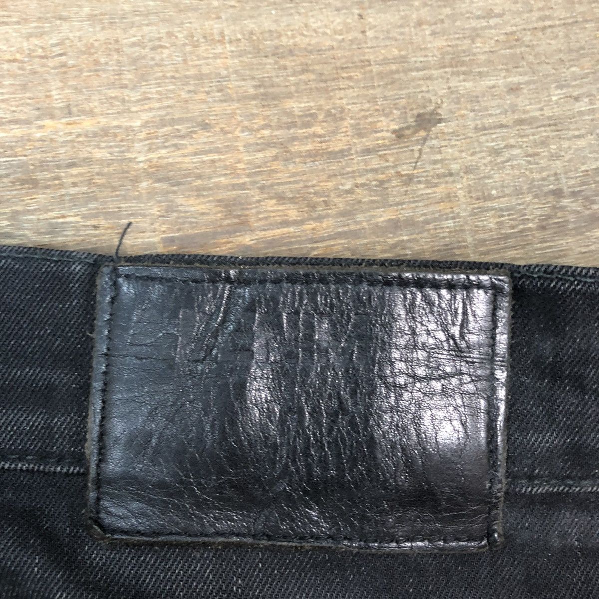 H&M H&M Black Disstressed Denim Jeans Pants #c1244 Size US 33 - 16 Thumbnail