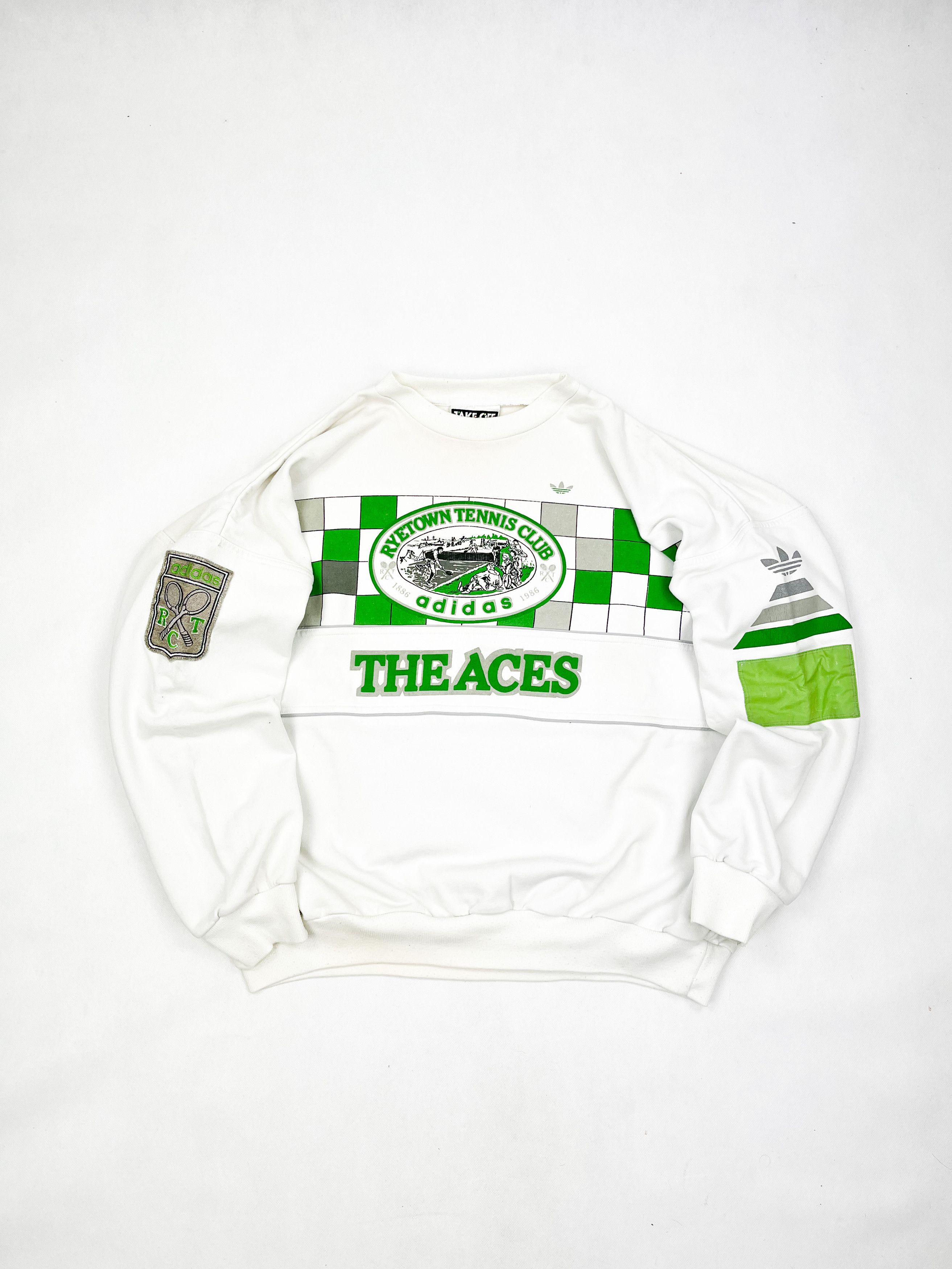 Adidas × Vintage adidas the aces ryetown tennis club 1986 