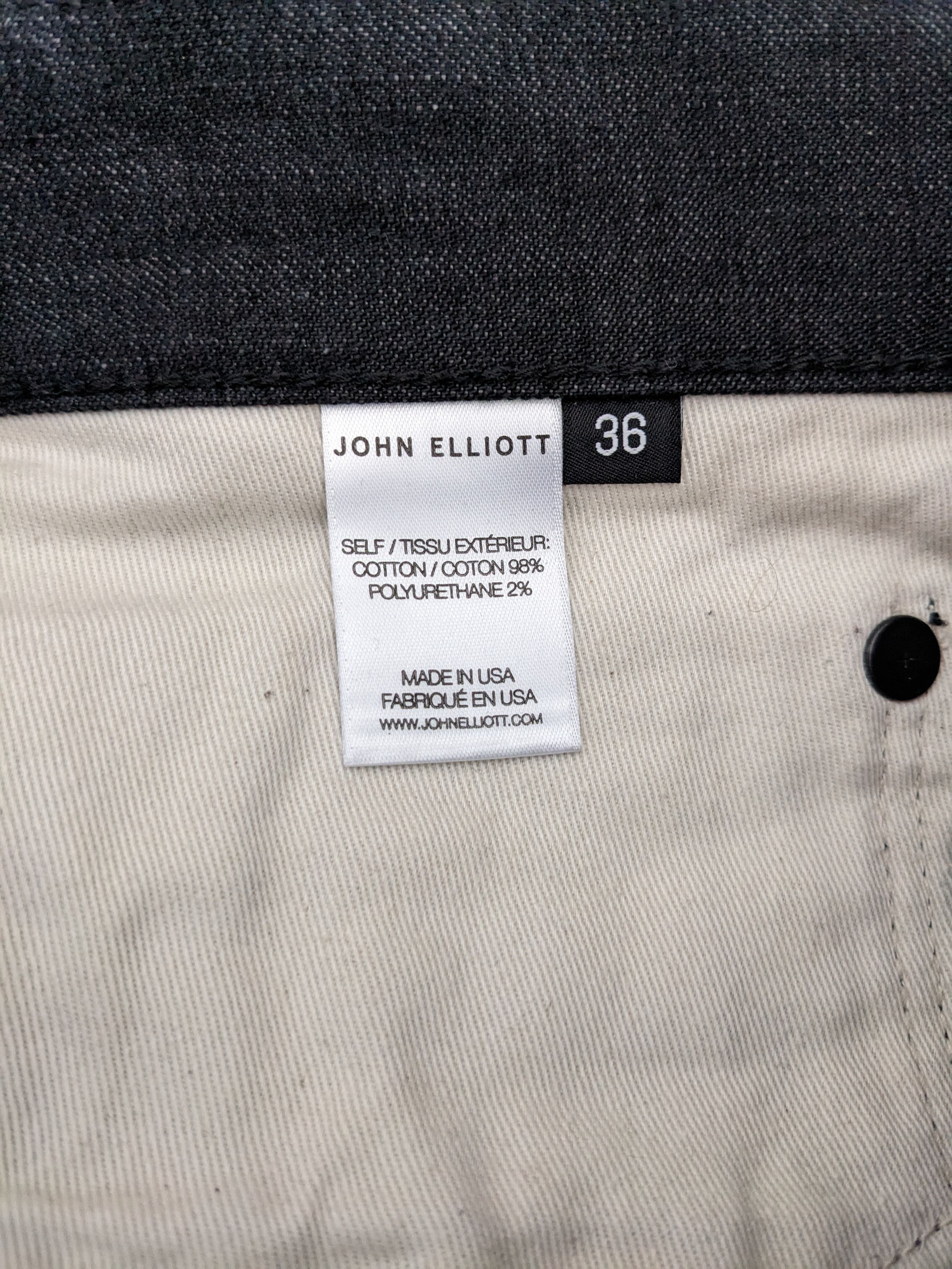 John Elliott Cast 2 Denim Jeans Size US 36 / EU 52 - 5 Thumbnail