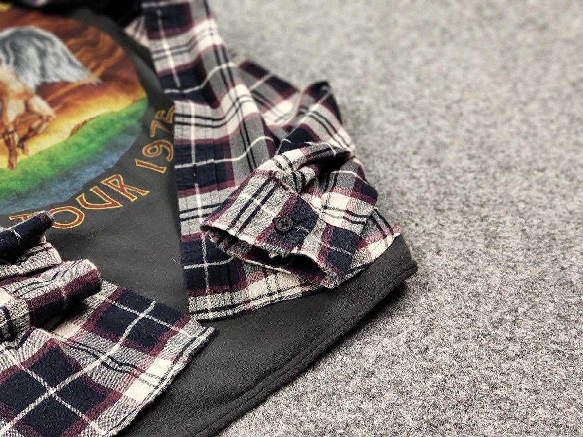 Flannel Vintage Flannel Shirt Travis Scott Style Size US S / EU 44-46 / 1 - 10 Thumbnail