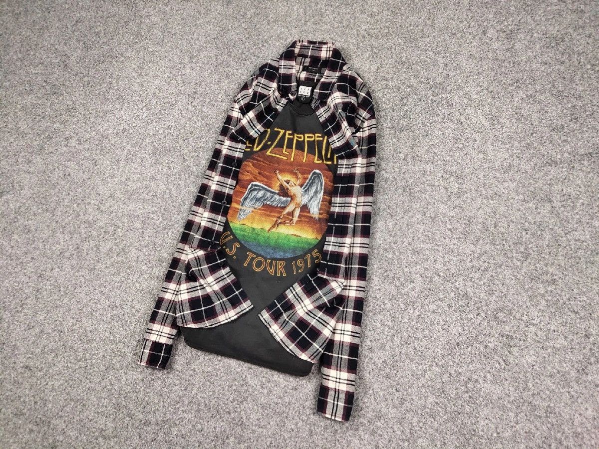 Flannel Vintage Flannel Shirt Travis Scott Style Size US S / EU 44-46 / 1 - 3 Thumbnail