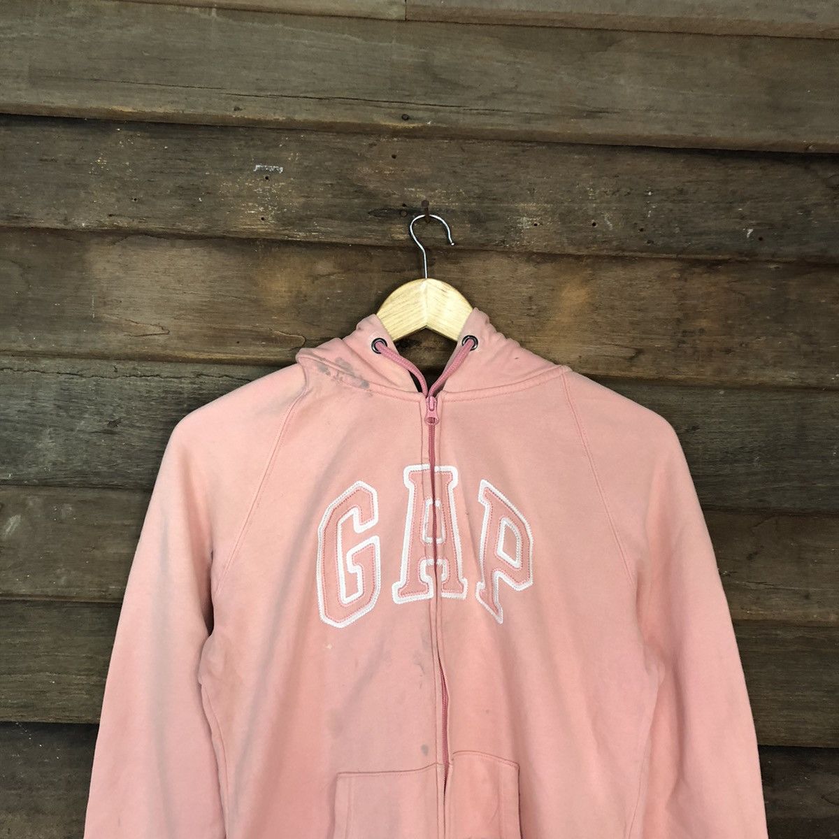 Gap Gap Pink Hoodies sweater spell out #420B Size M / US 6-8 / IT 42-44 - 9 Thumbnail